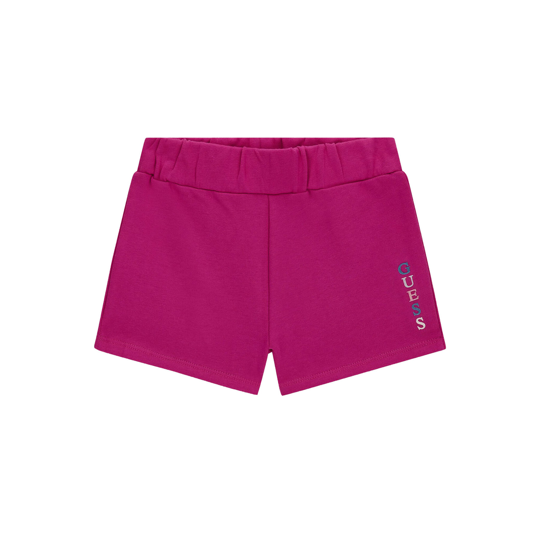 Guess Szorty sportowe K6GD03 KA6R4 Różowy Regular Fit