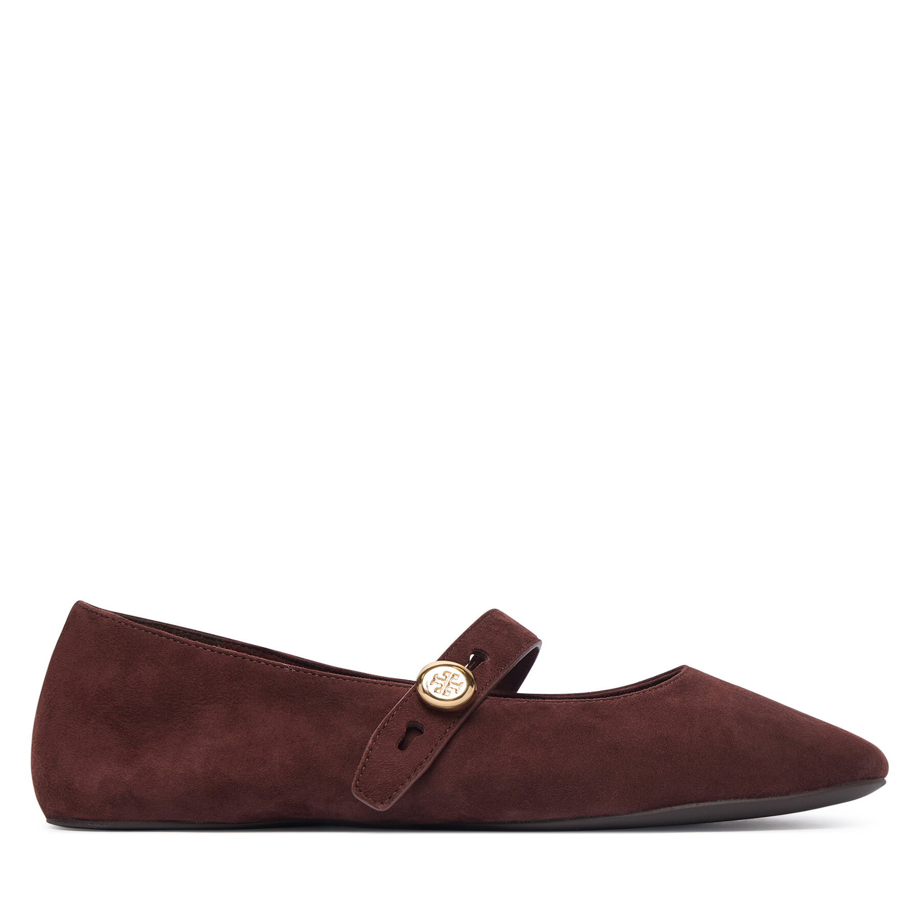 Tory Burch Baleriny 184681 Brązowy