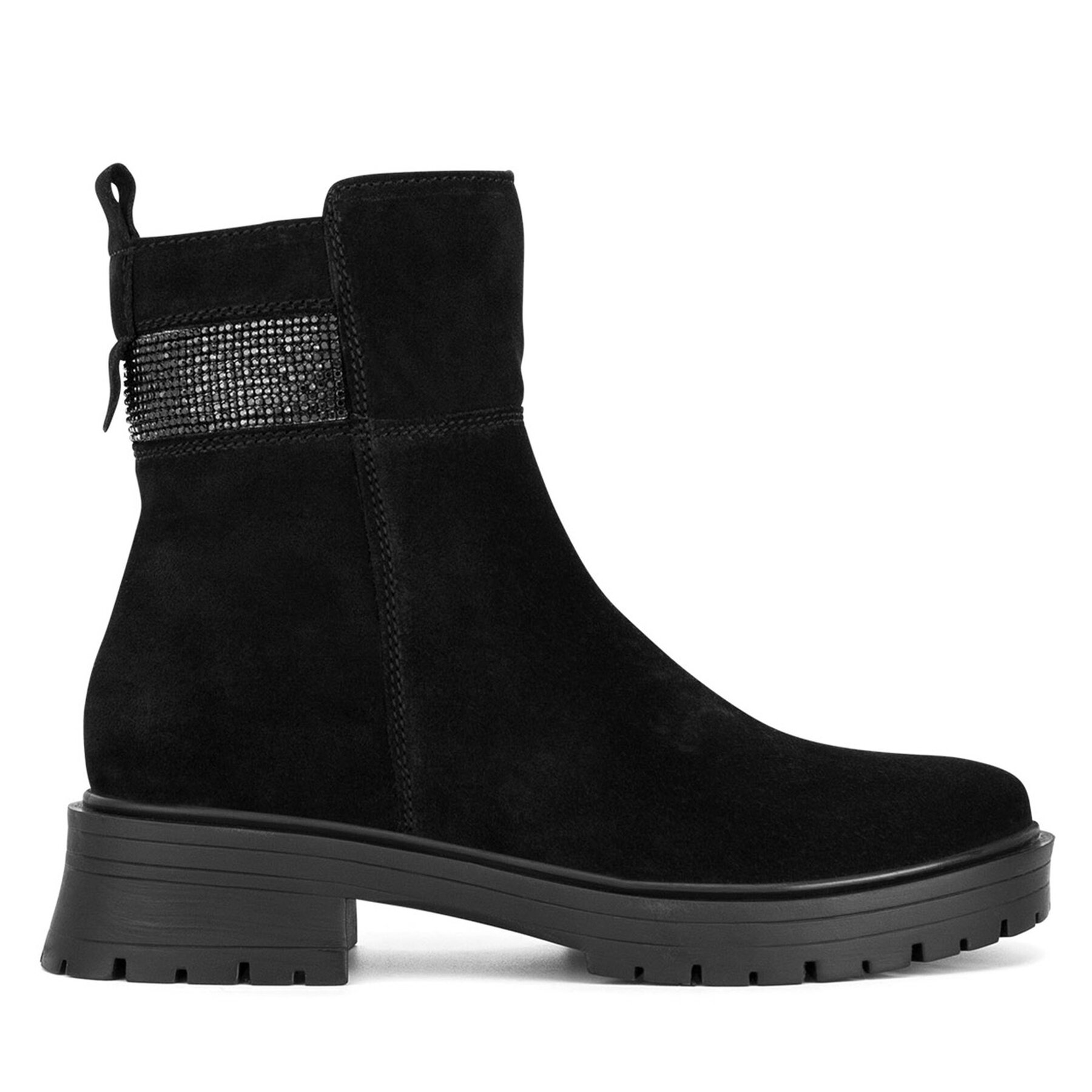 Sergio Bardi Botki WI16-E1099-01SB Czarny