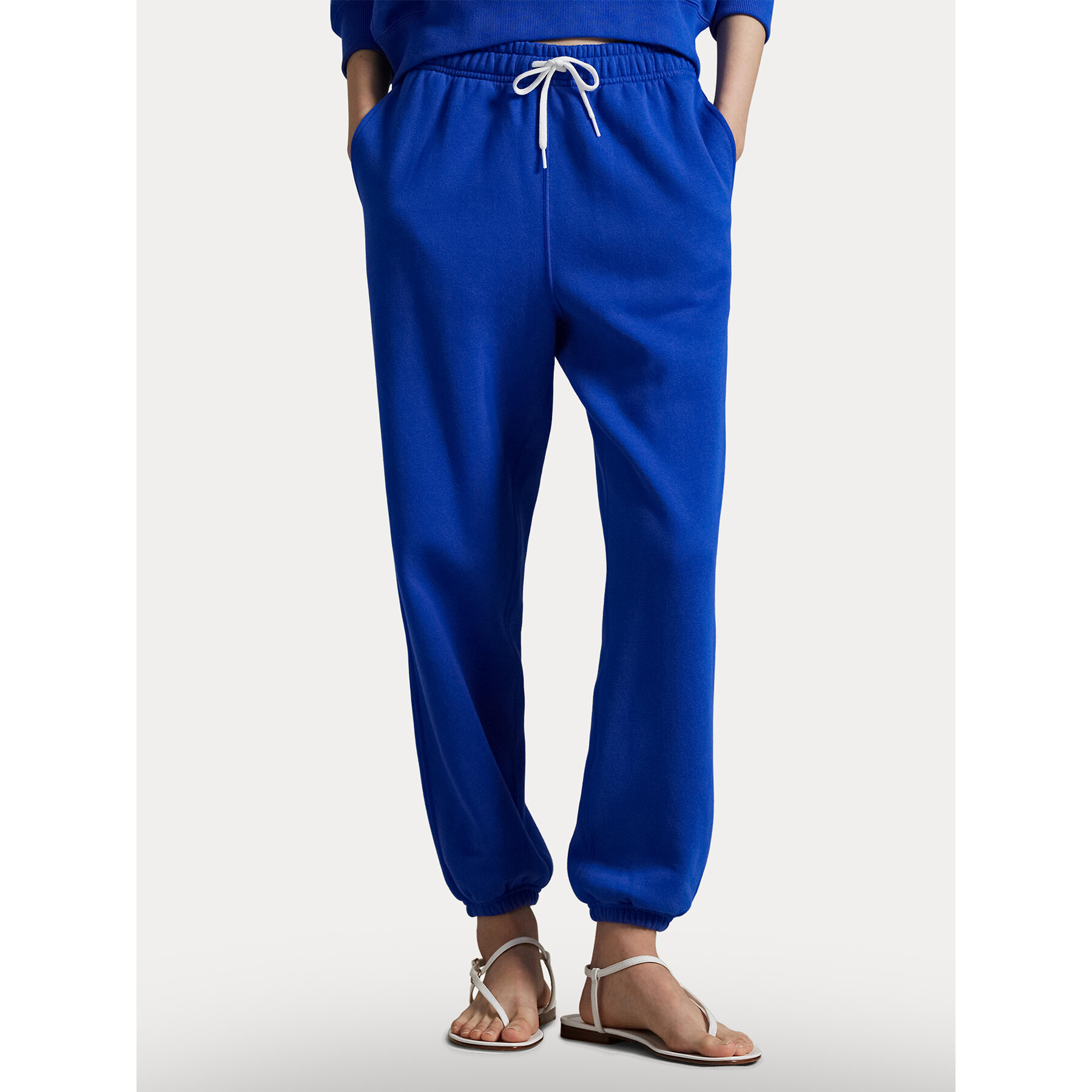 Polo Ralph Lauren Spodnie dresowe 211971700006 Niebieski Tapered Fit