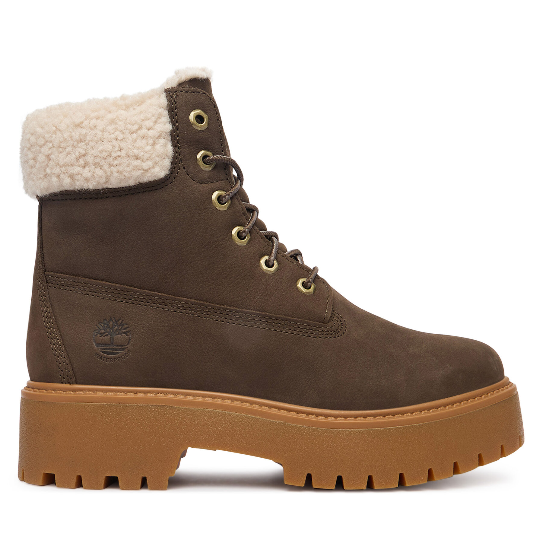 Timberland Trzewiki TB0A2PU6W011 Brązowy