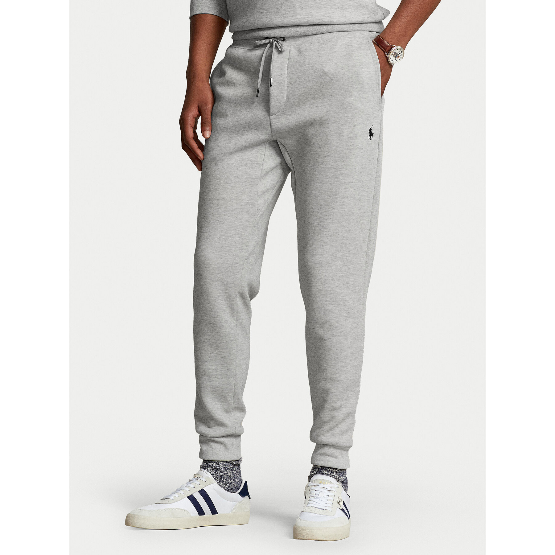 Polo Ralph Lauren Spodnie dresowe 710888283003 Szary Regular Fit