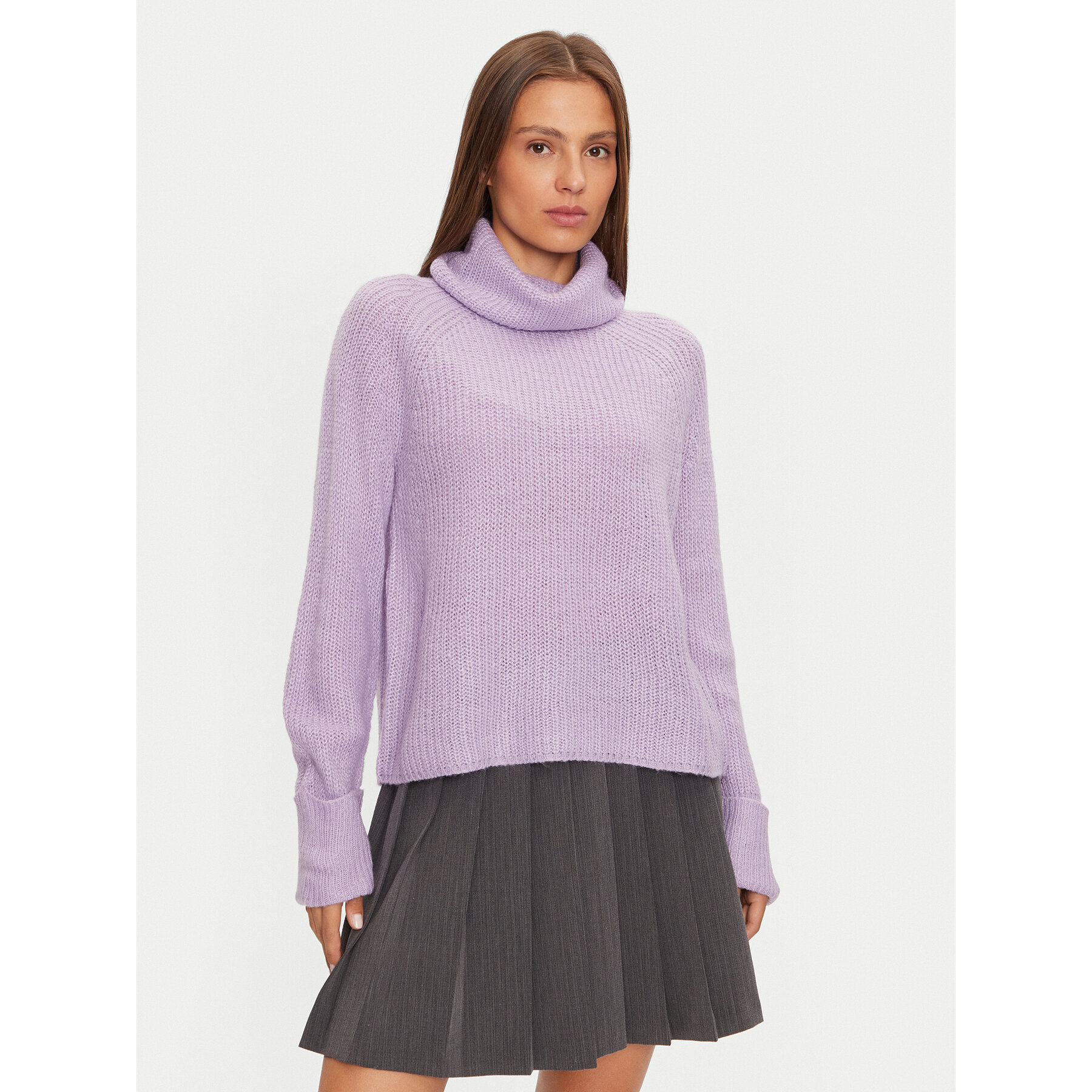 Brave Soul Golf LK-230WERBURGHS Fioletowy Loose Fit