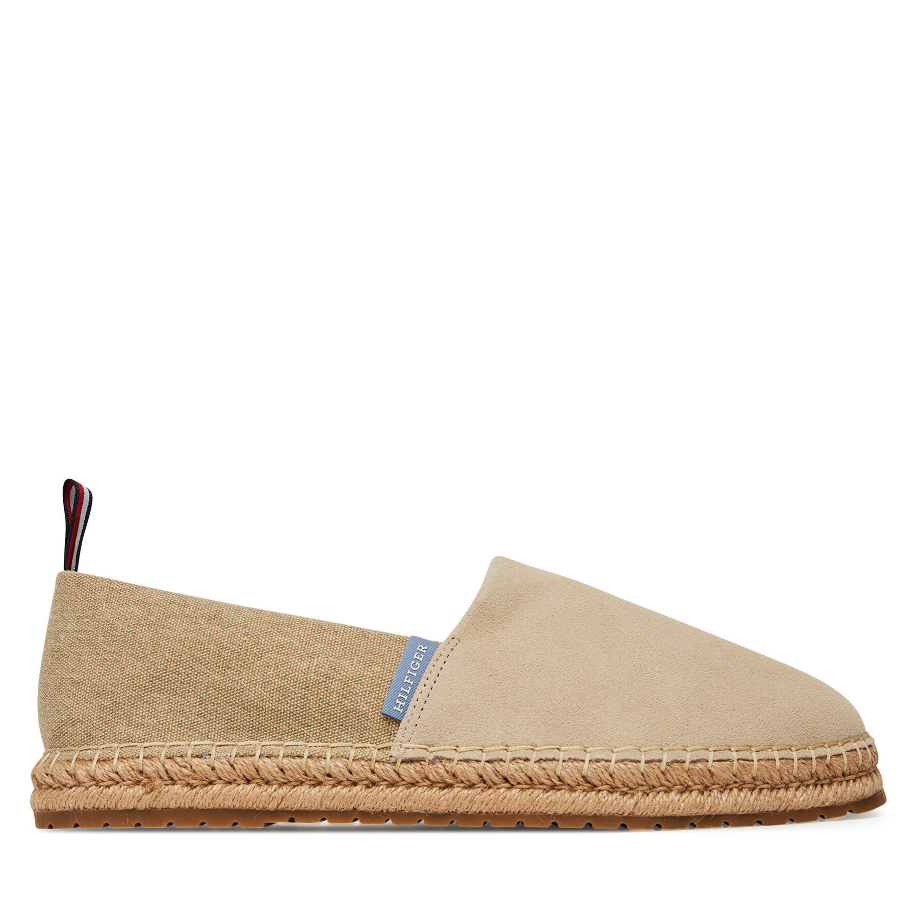Tommy Hilfiger Espadryle Hilfiger Flex Mix Espadrille FM0FM05497 Beżowy