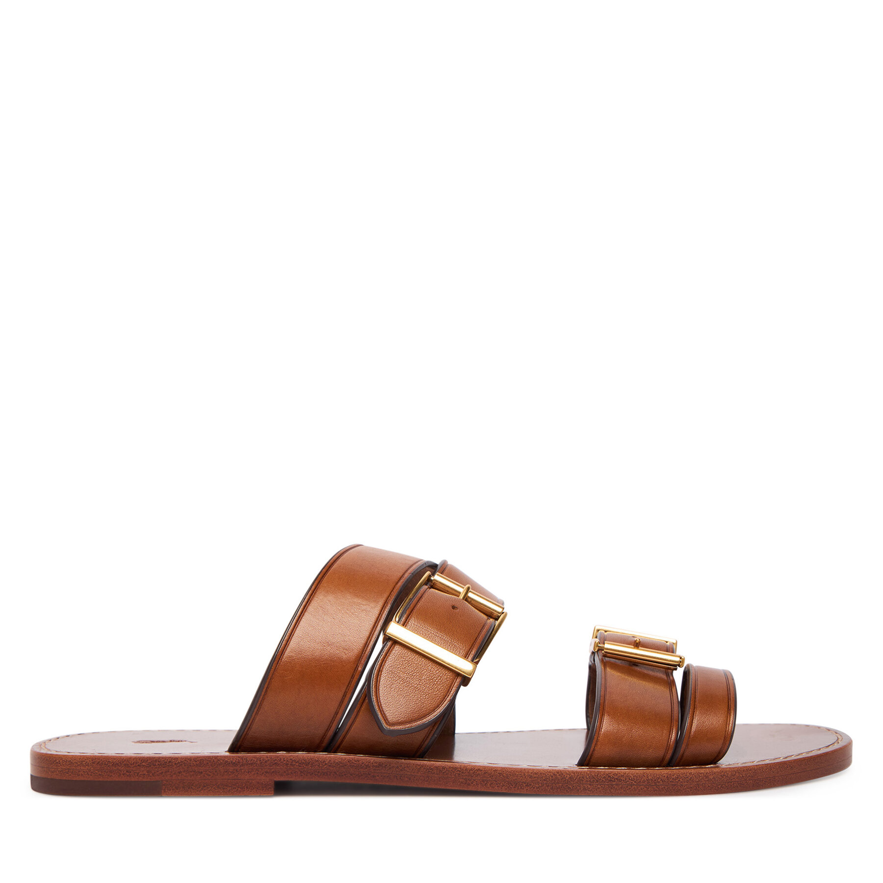 Polo Ralph Lauren Klapki 818P01589001 Brązowy