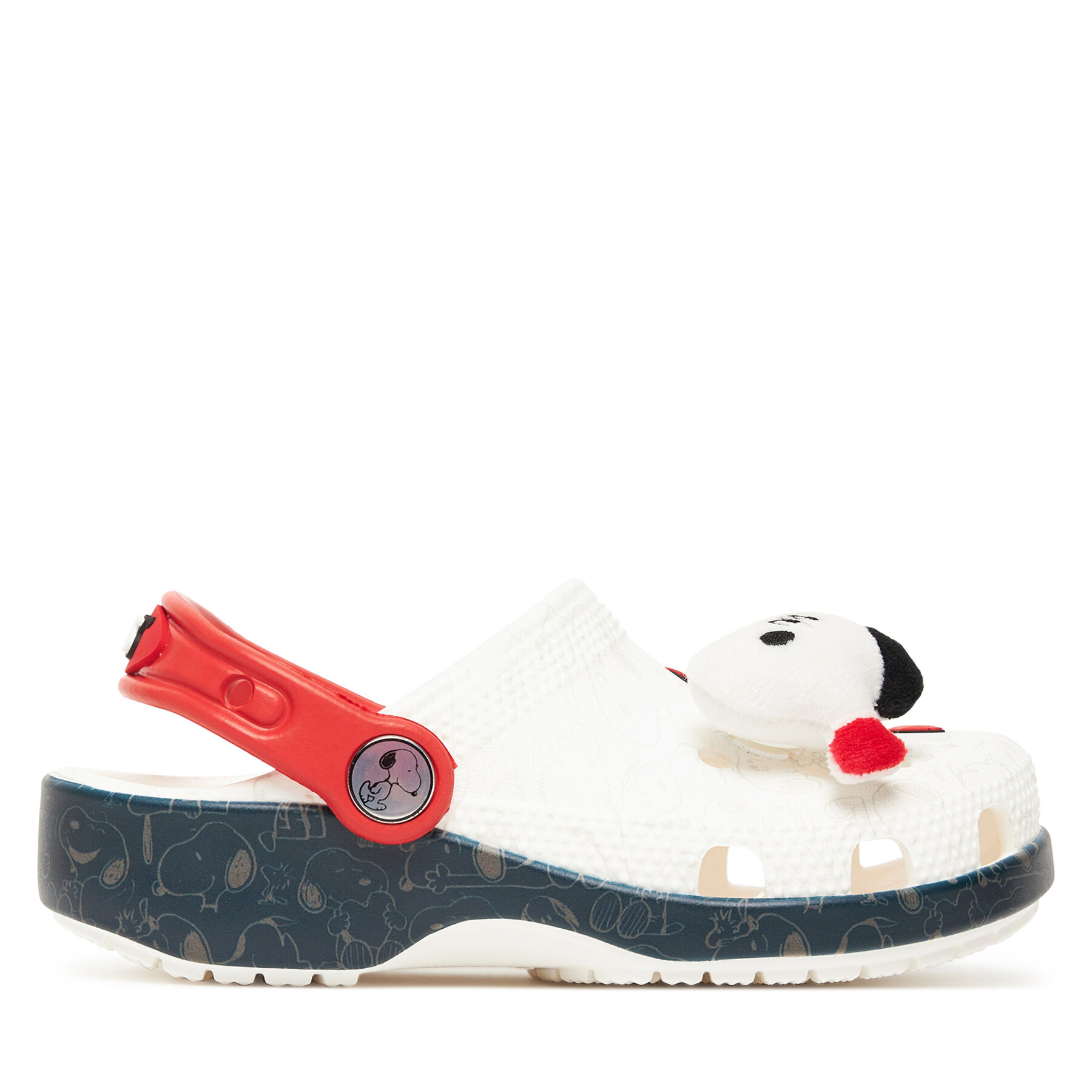 Crocs Klapki Classic Peanuts 21112 Biały