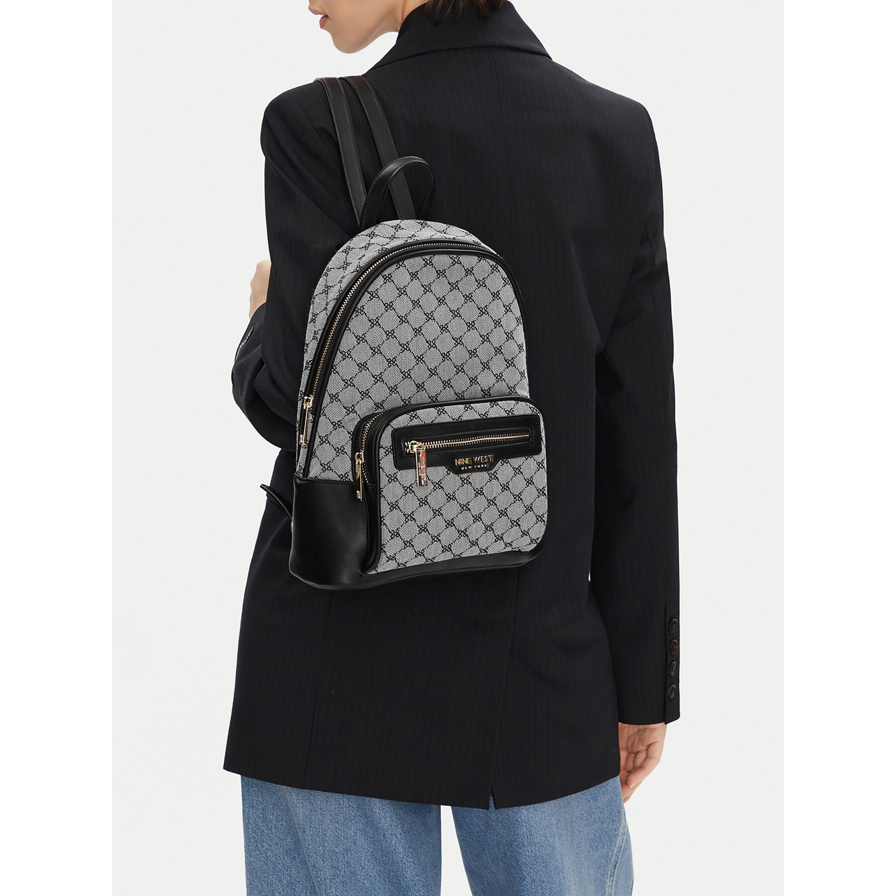 Nine West Plecak CEO-OLIVIA-I-B24334 Czarny