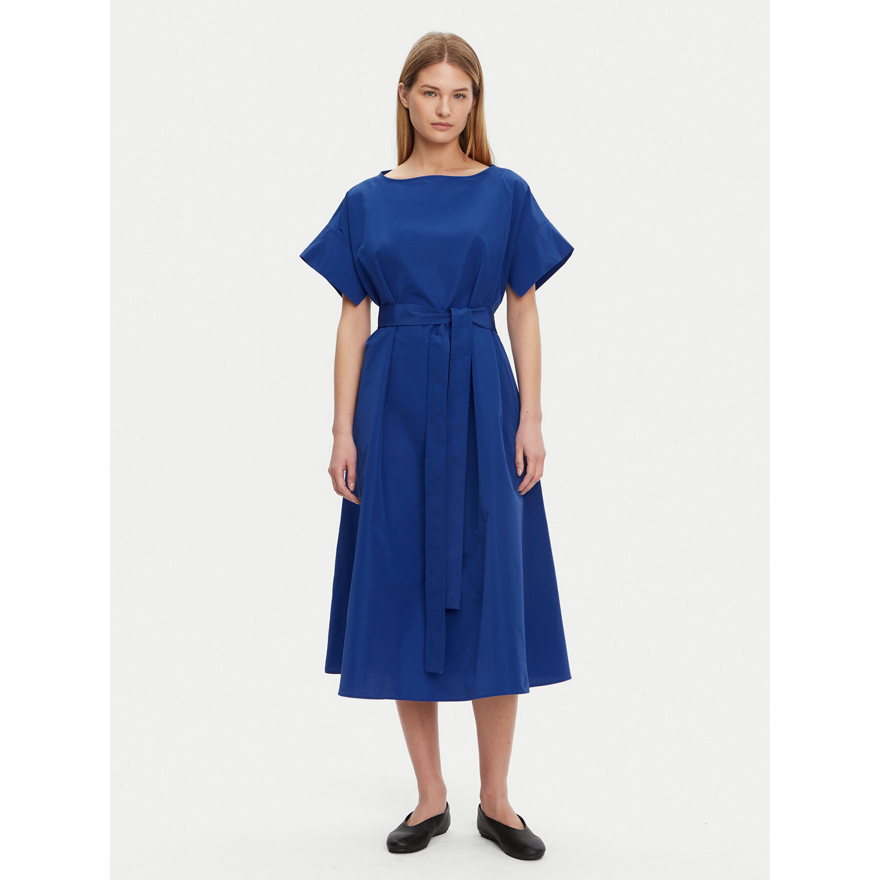 Weekend Max Mara Sukienka codzienna Finish 2515221032 Niebieski Regular Fit