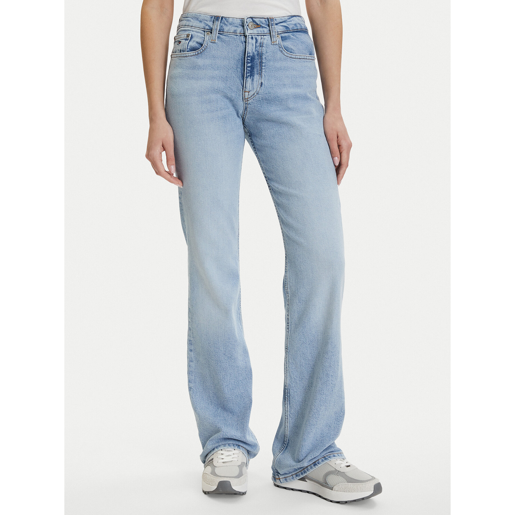 Tommy Jeans Jeansy DW0DW22652 Niebieski Straight Leg