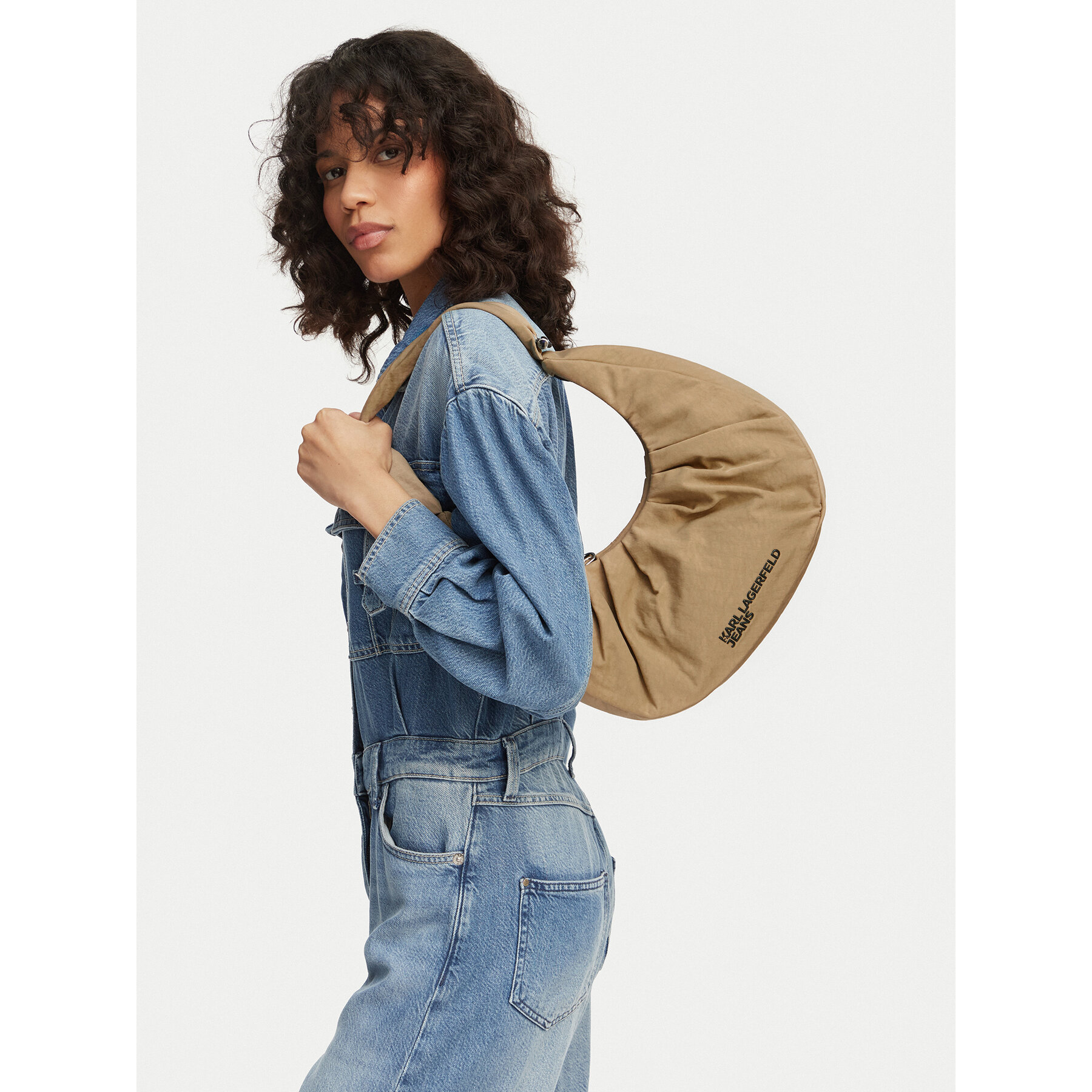 Karl Lagerfeld Jeans Torebka B2W30145 Beżowy