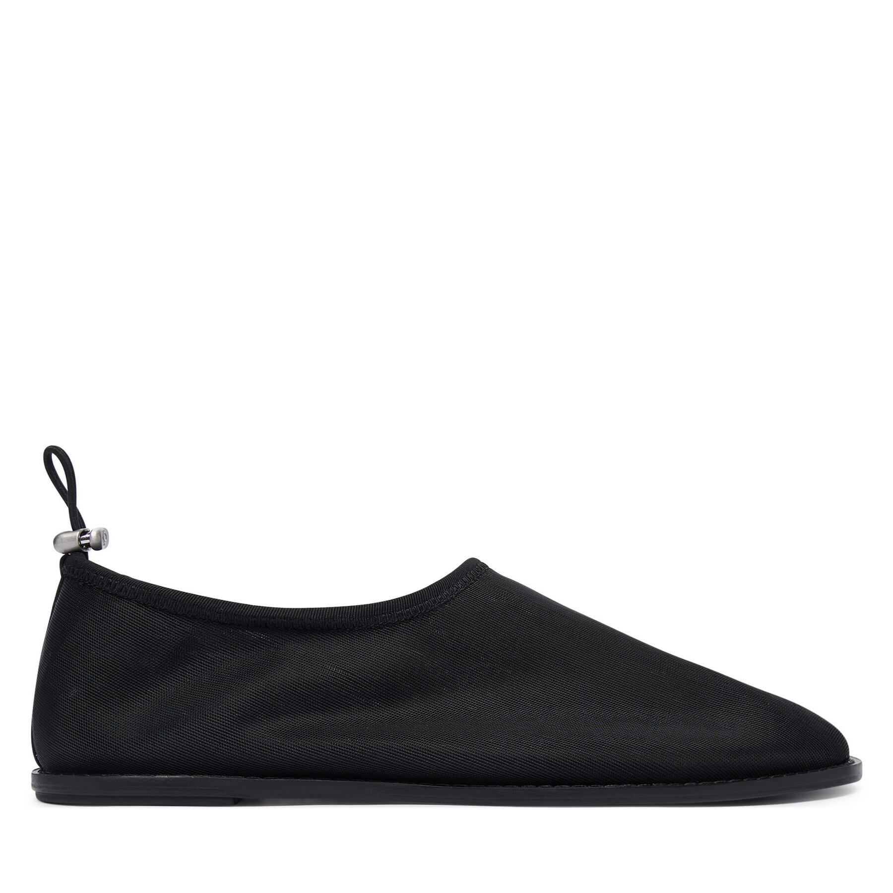 Calvin Klein Baleriny Stretch Ballerina Shoe Spac Mesh HW0HW03041 Czarny