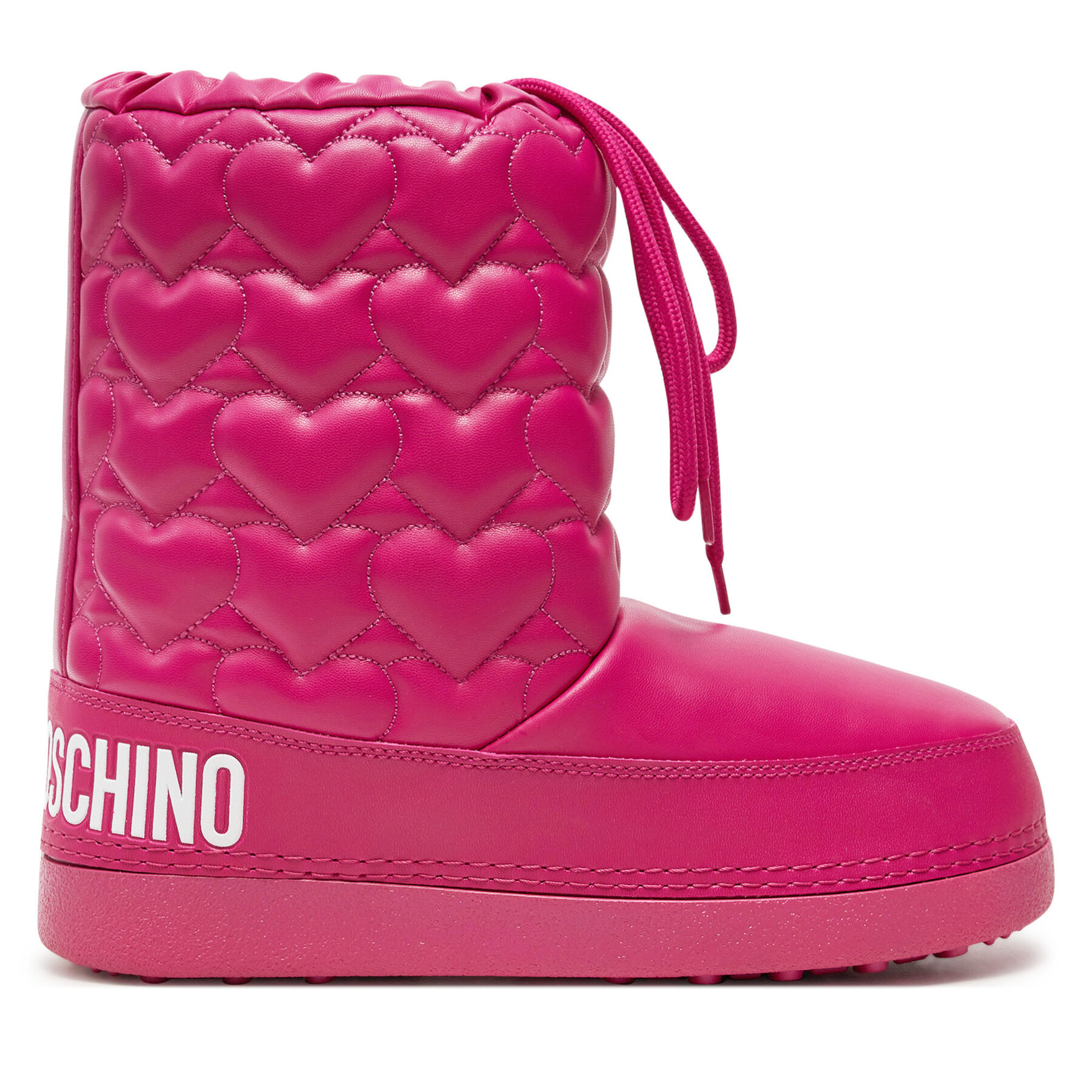 LOVE MOSCHINO Śniegowce JA24082G1LISE626 Różowy