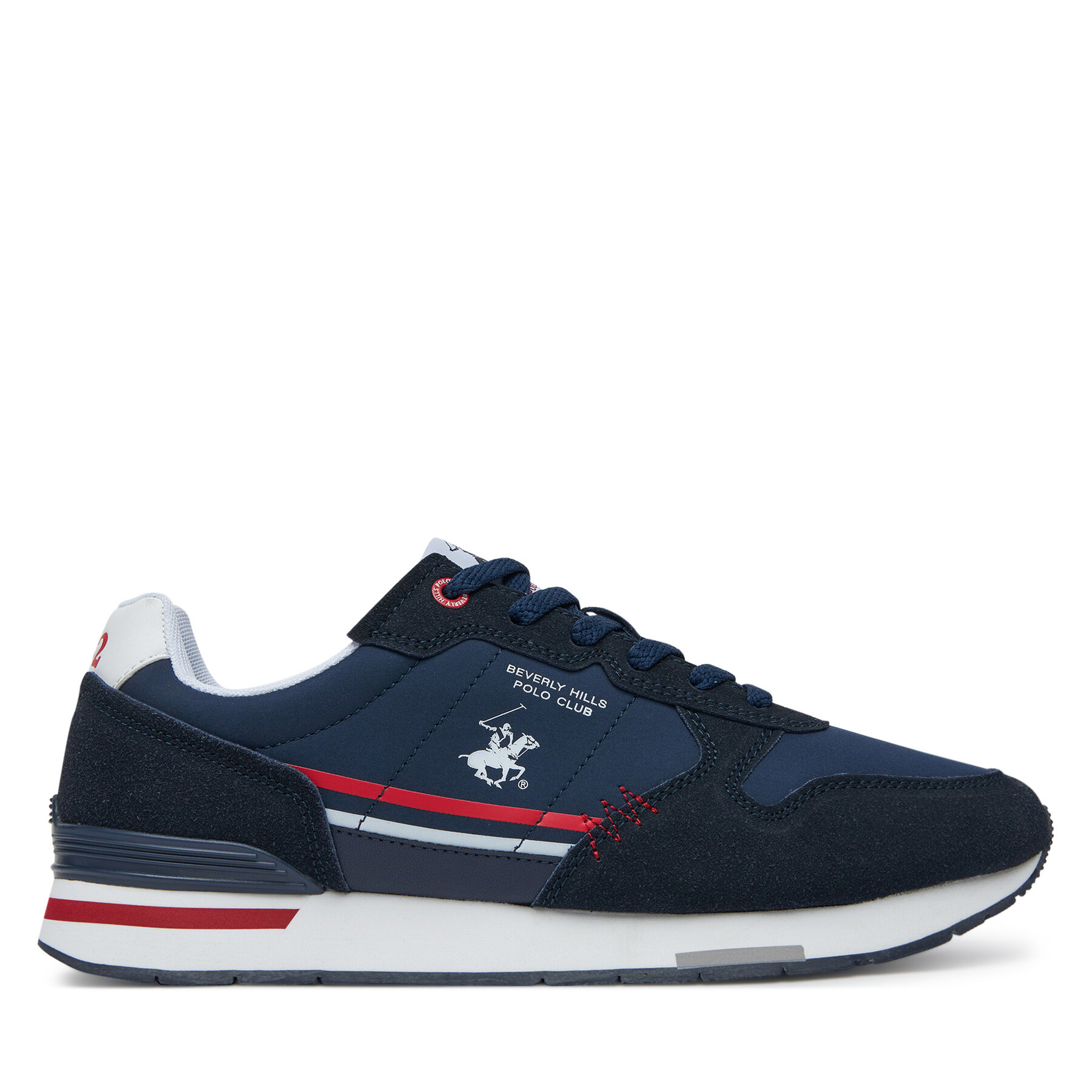 Beverly Hills Polo Club Sneakersy V5-6414 Granatowy