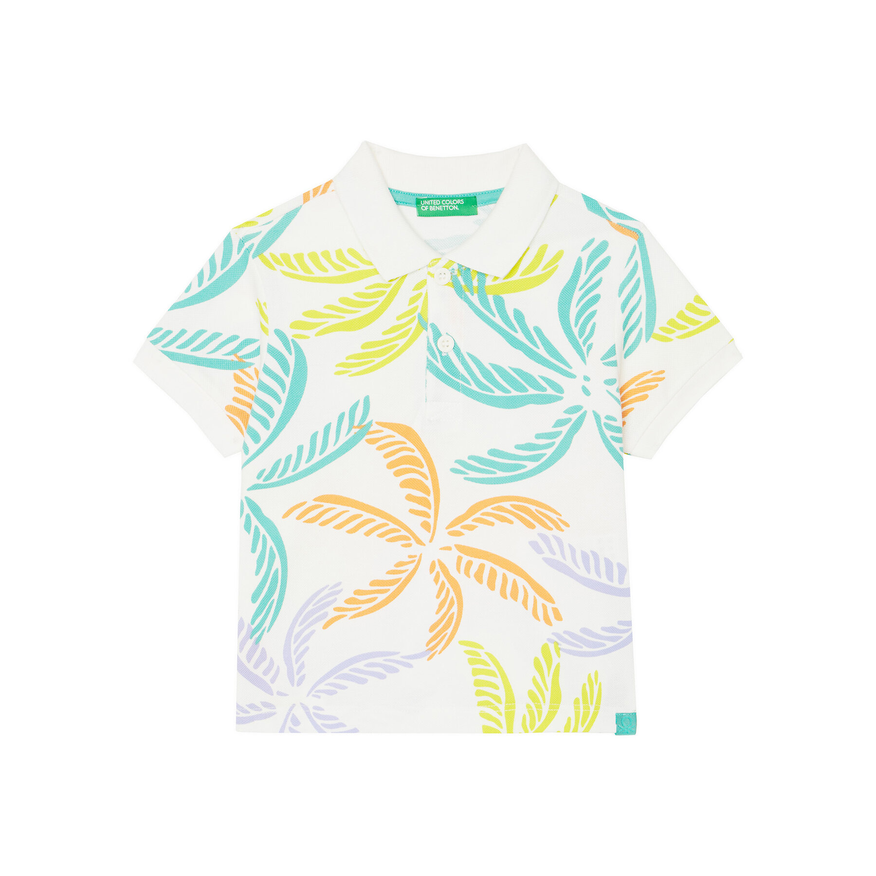 United Colors Of Benetton Polo 36Y4G300Y Kolorowy Regular Fit