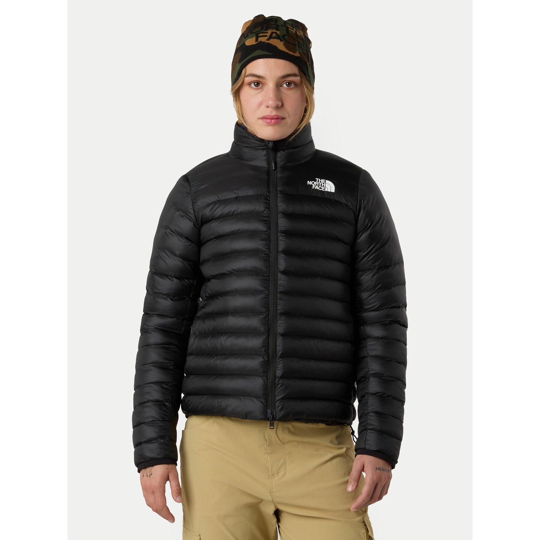 The North Face Kurtka zimowa Terra Peak NF0A8DEE Czarny Regular Fit