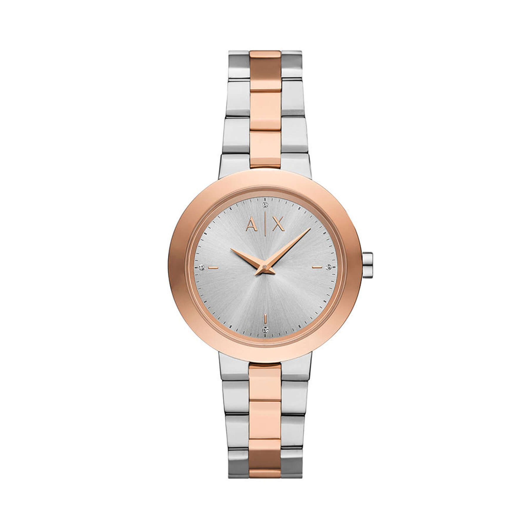 Armani Exchange Zegarek Jackie AX5172 Srebrny