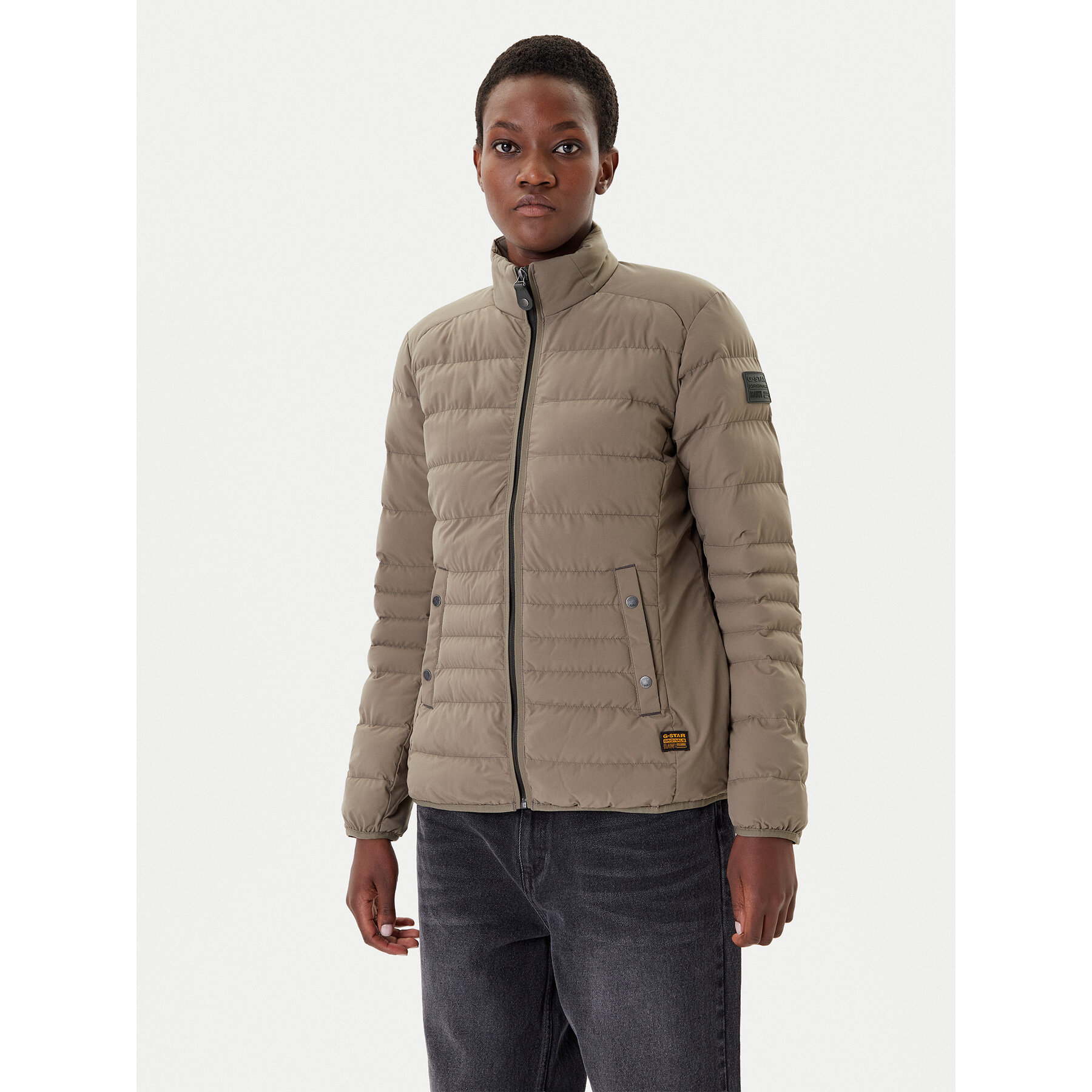 G-Star Raw Kurtka zimowa Foundation D26954-D518 Zielony Regular Fit