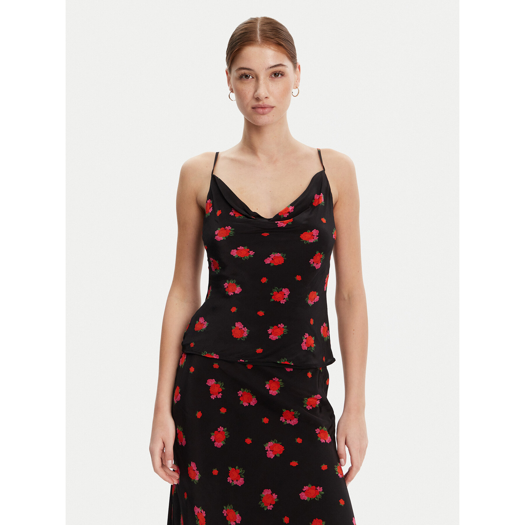 Bardot Top 59752TB2 Czarny Slim Fit