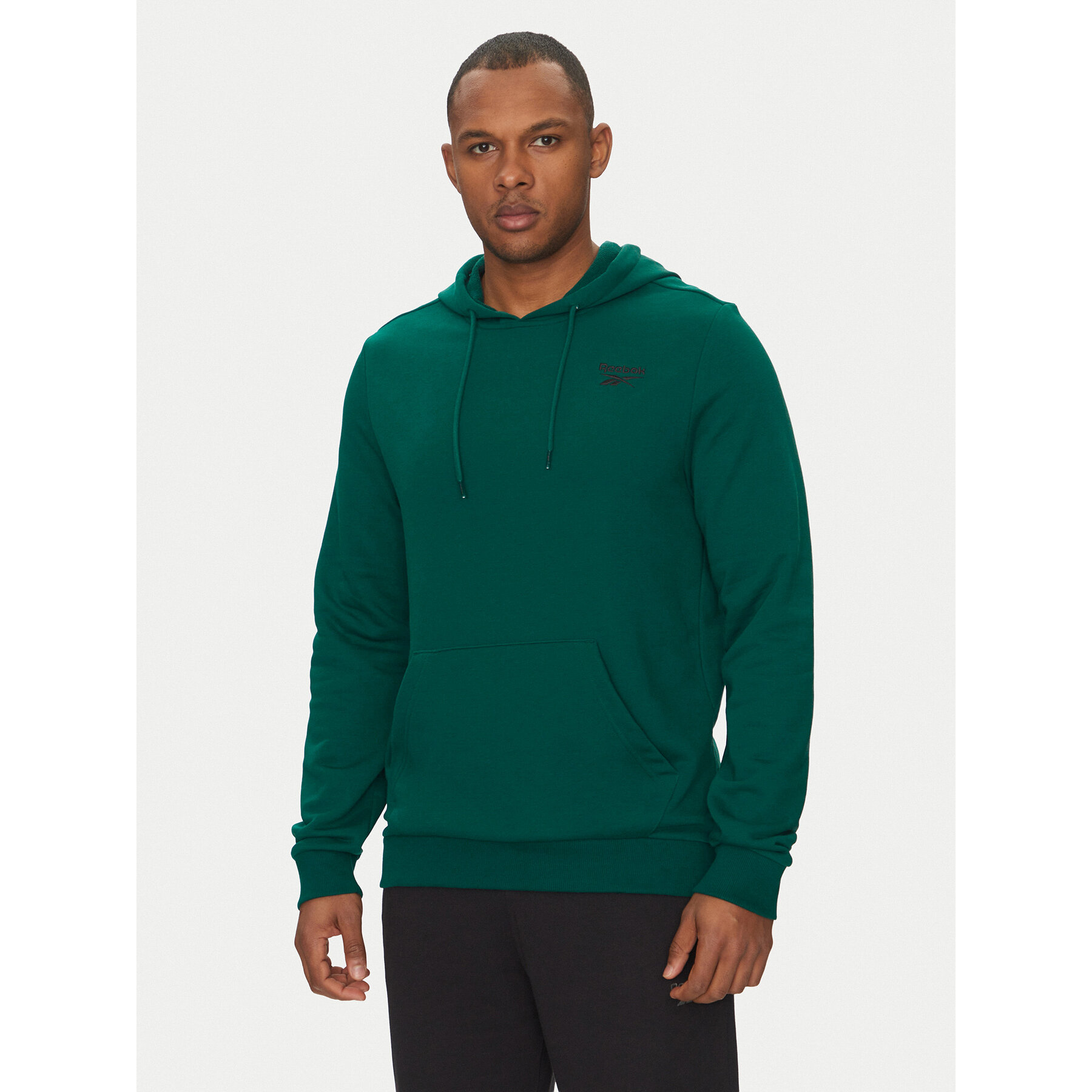 Reebok Bluza 100217207 Zielony Regular Fit