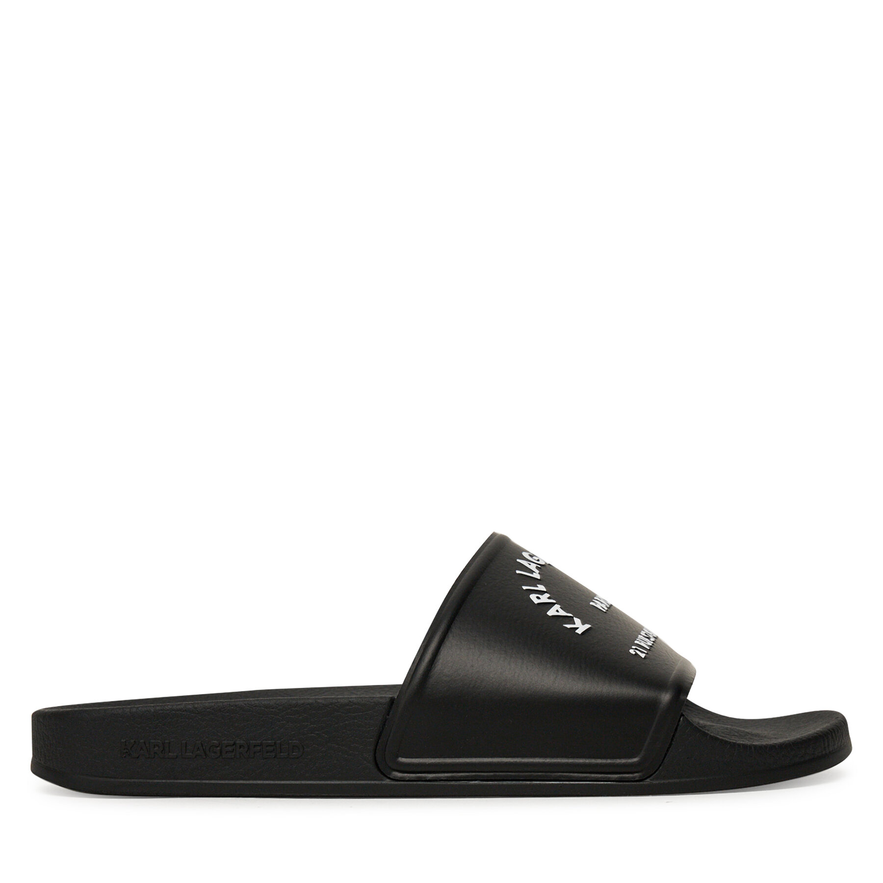 KARL LAGERFELD Klapki Kondo 2.0 KL80908A Czarny