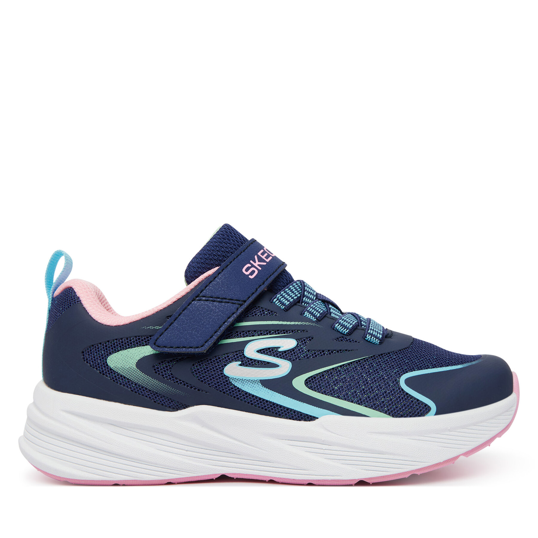 Skechers Sneakersy Microspec Tread 303882L/NVMT Granatowy