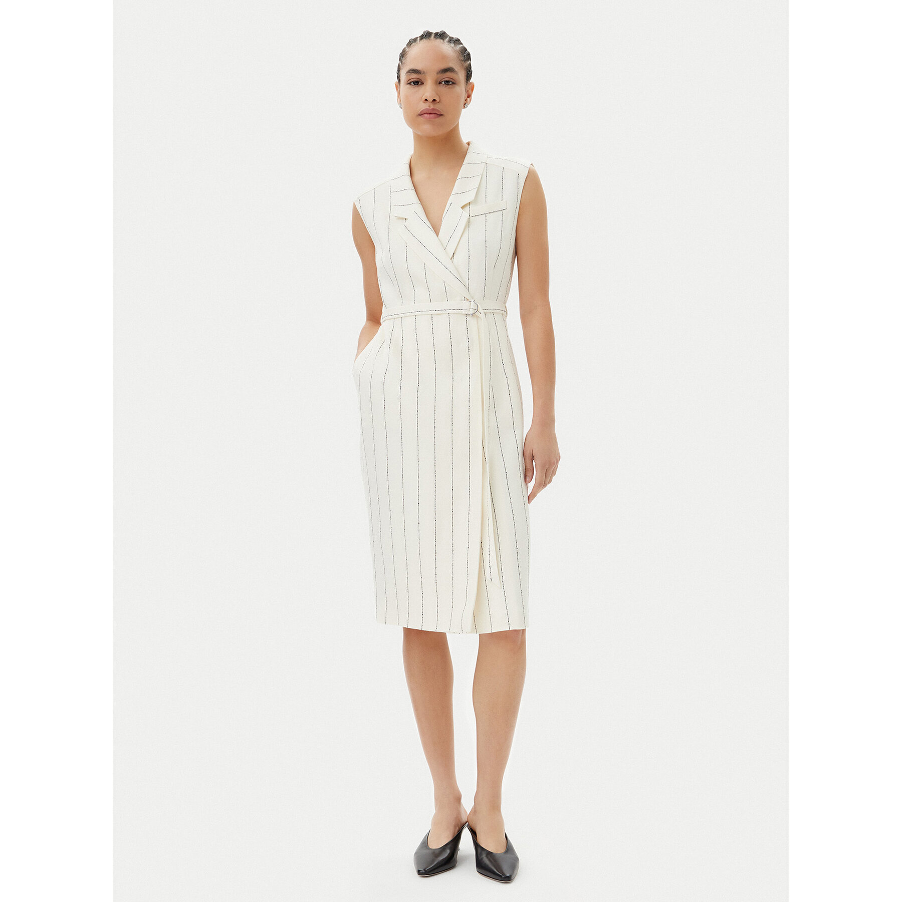 BOSS Sukienka codzienna Drupe 50540617 Beżowy Relaxed Fit