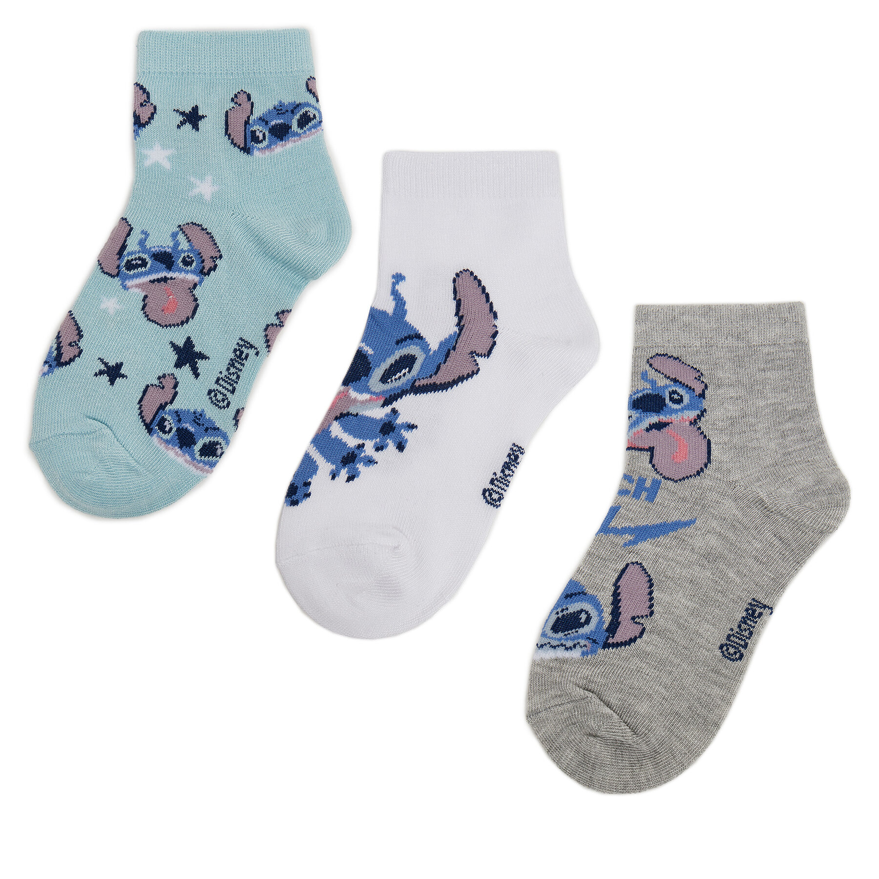 Disney Classics Skarpety długie ACCCS-SS25-349DCLS(3-PACK) Biały