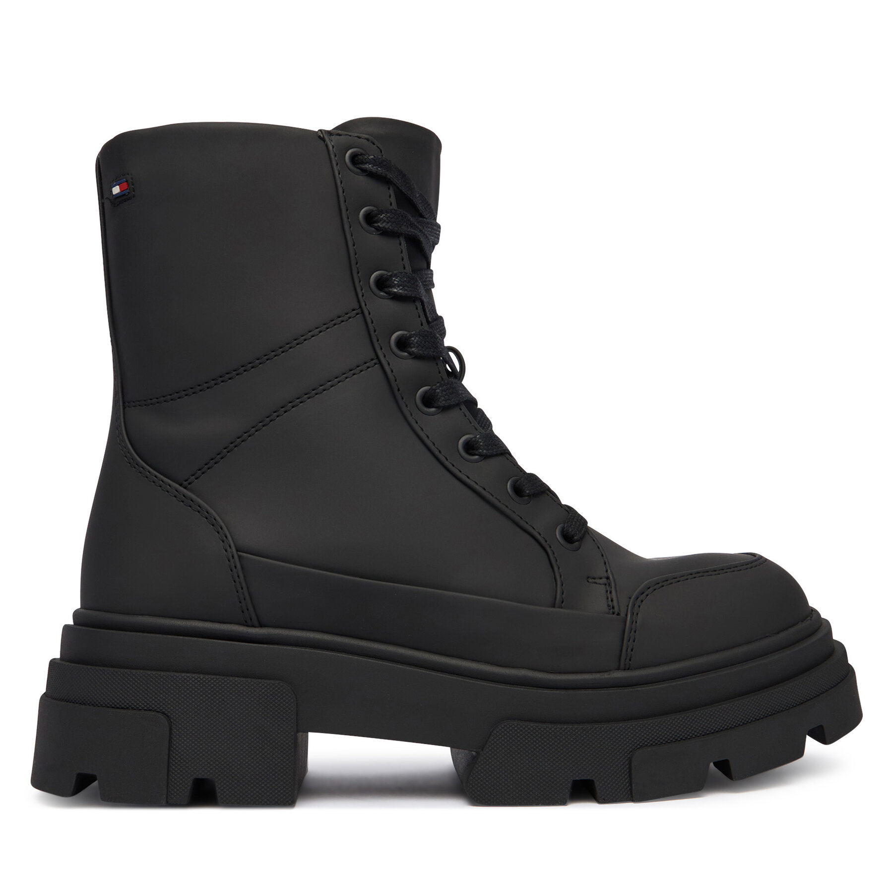 Tommy Hilfiger Trzewiki Tommytech Water Repellent Laceup FW0FW09161 Czarny