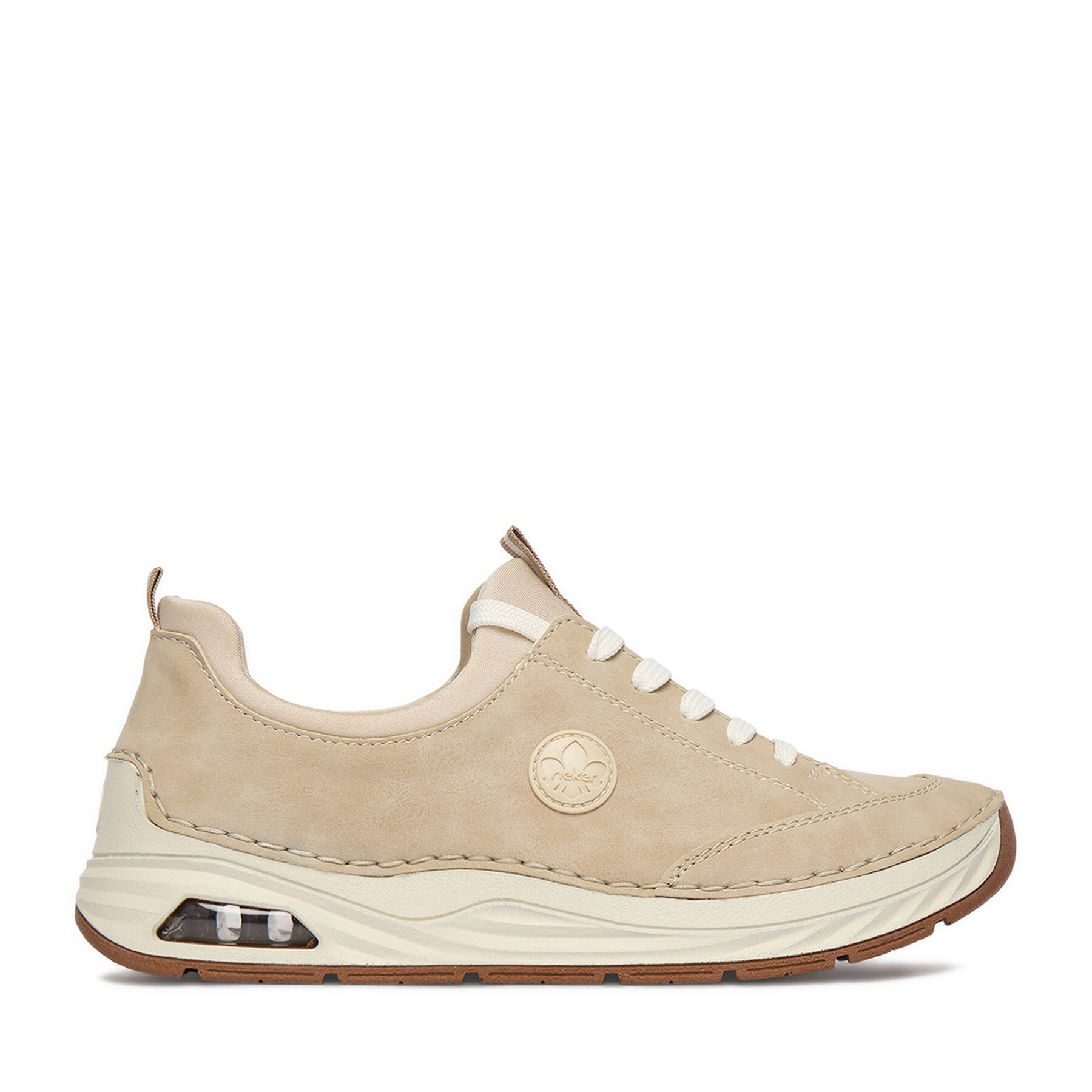 Rieker Sneakersy 44562-62 Beżowy