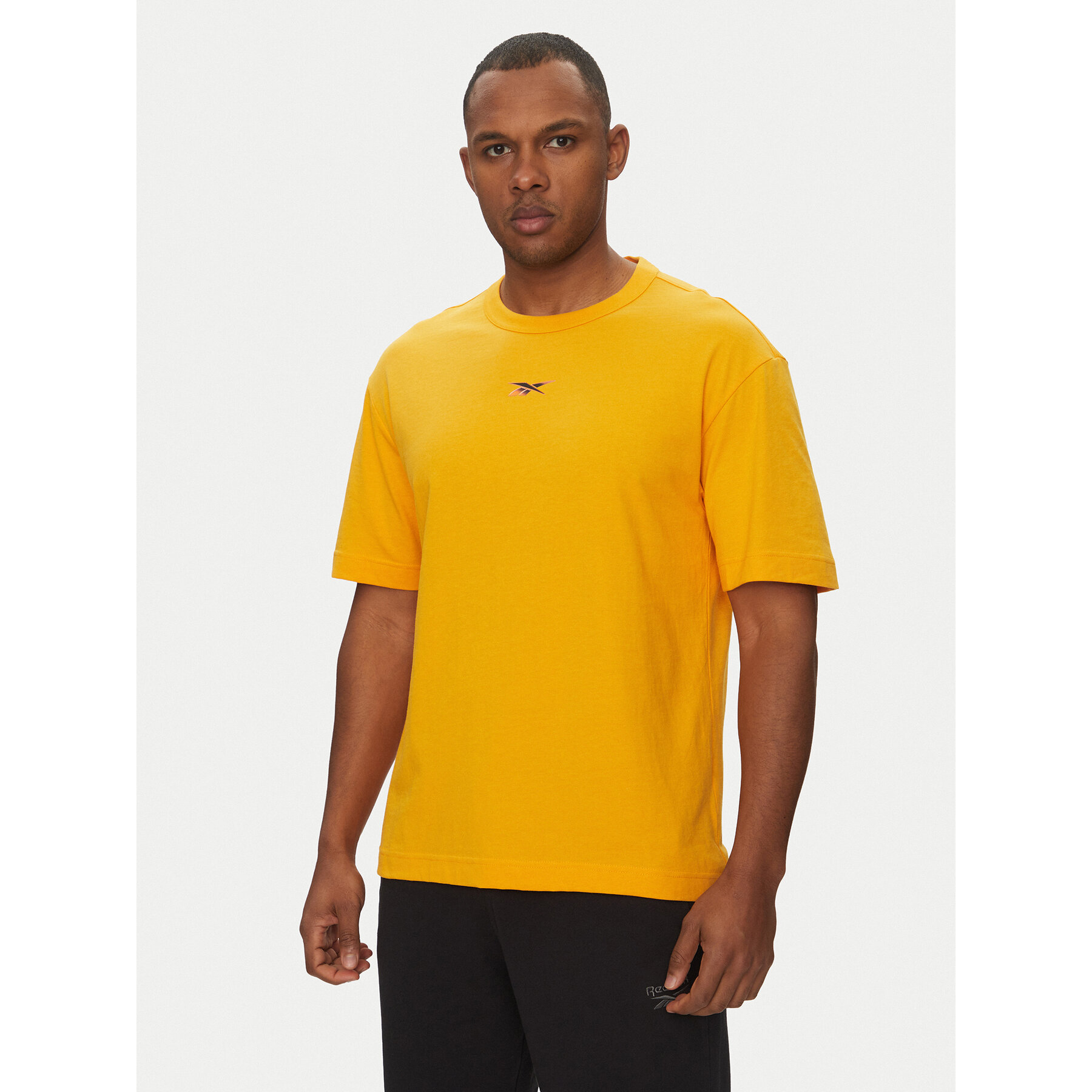 Reebok T-Shirt 100214894 Pomarańczowy Regular Fit