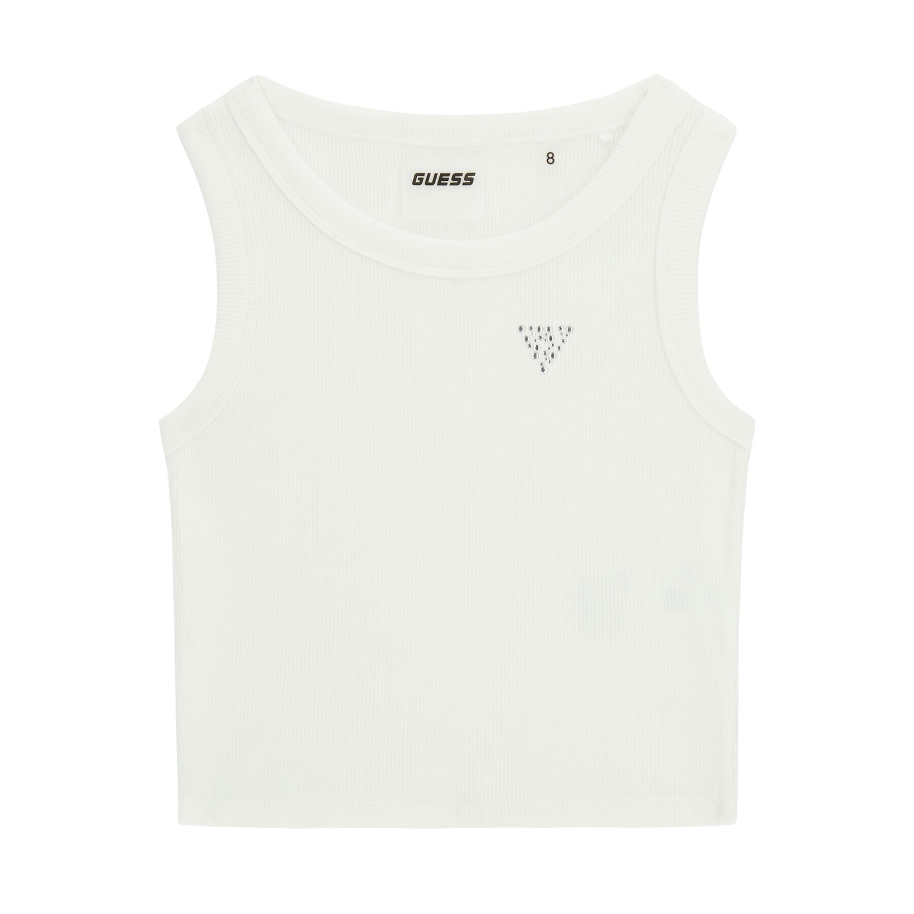Guess Top J6GI36 K8RT2 Biały Slim Fit