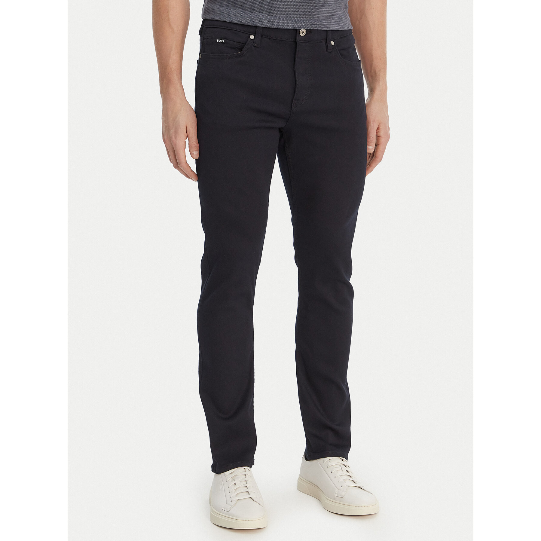 BOSS Jeansy H-Delaware 50550942 Granatowy Slim Fit