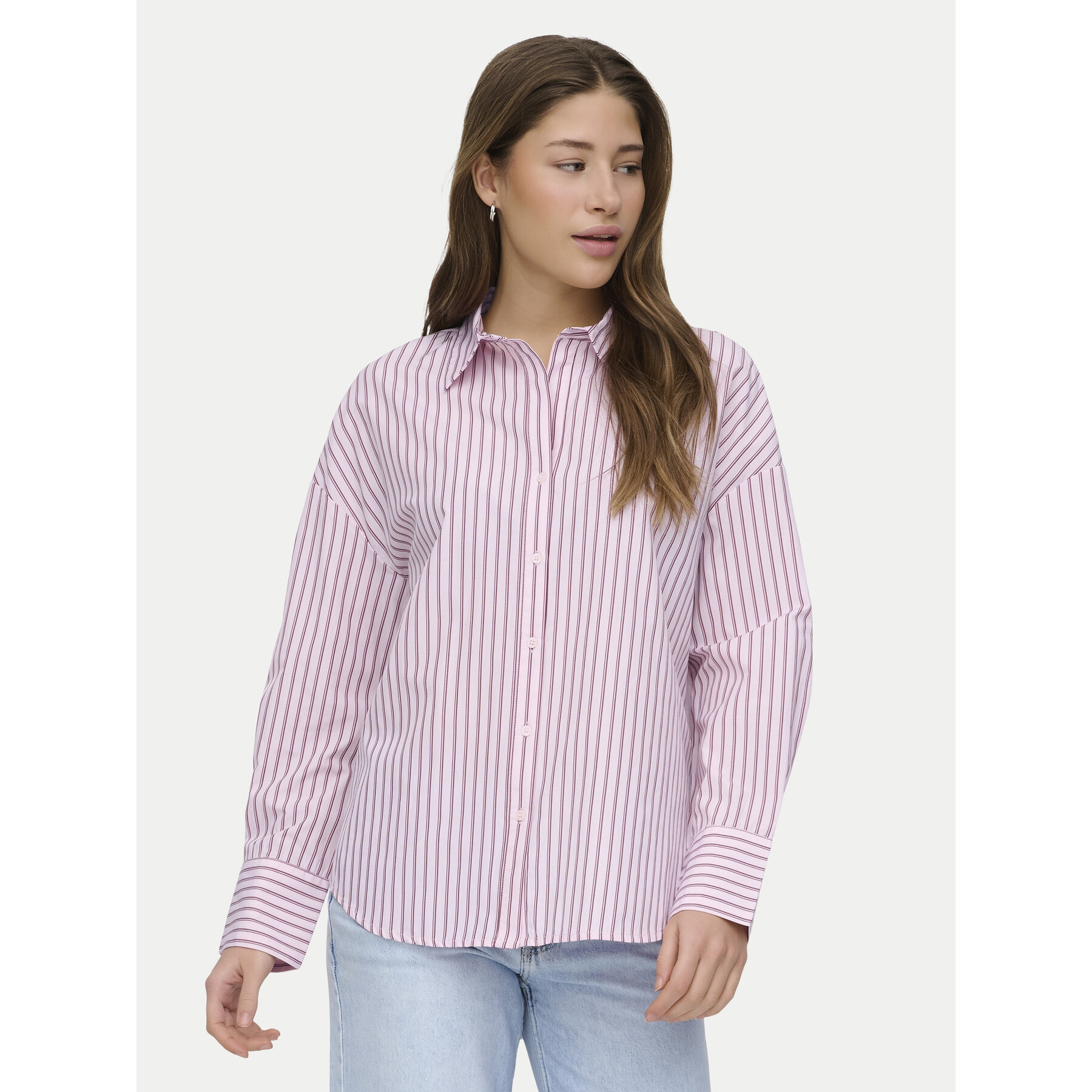 ONLY Koszula Oregon 15367554 Różowy Regular Fit