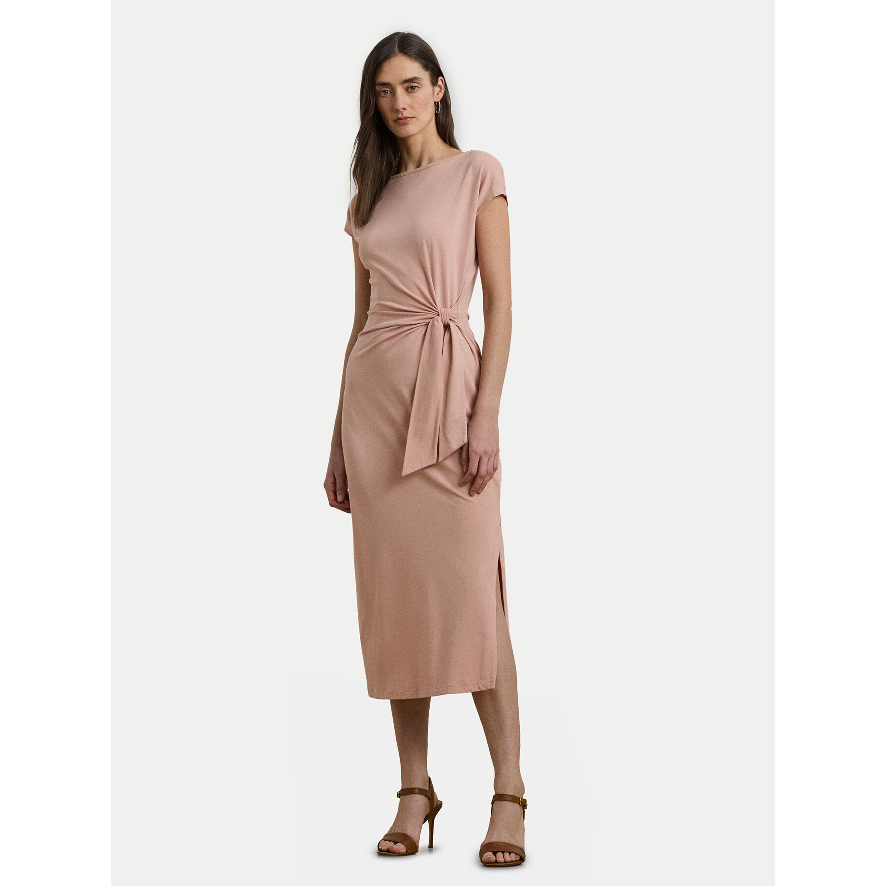 LAUREN RALPH LAUREN Sukienka dzianinowa 250964086001 Różowy Regular Fit