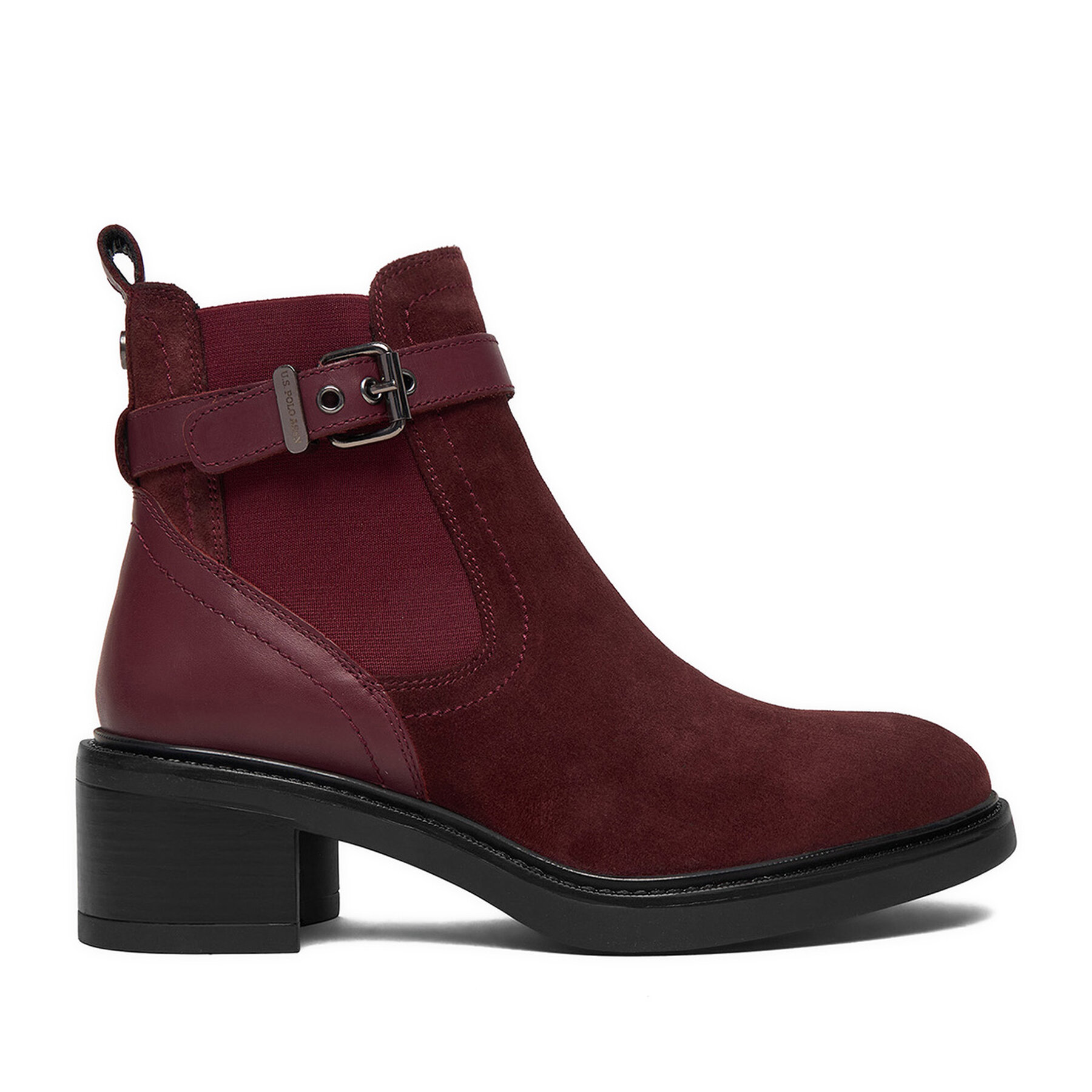 U.S. Polo Assn. Botki CEO-KATERI001W/ELE1 Bordowy