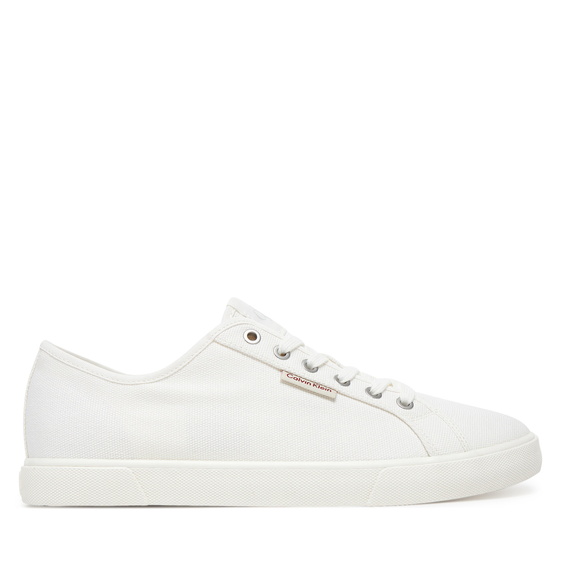 Calvin Klein Jeans Tenisówki Ess Vulc Low Mg Cv YM0YM01301 Biały