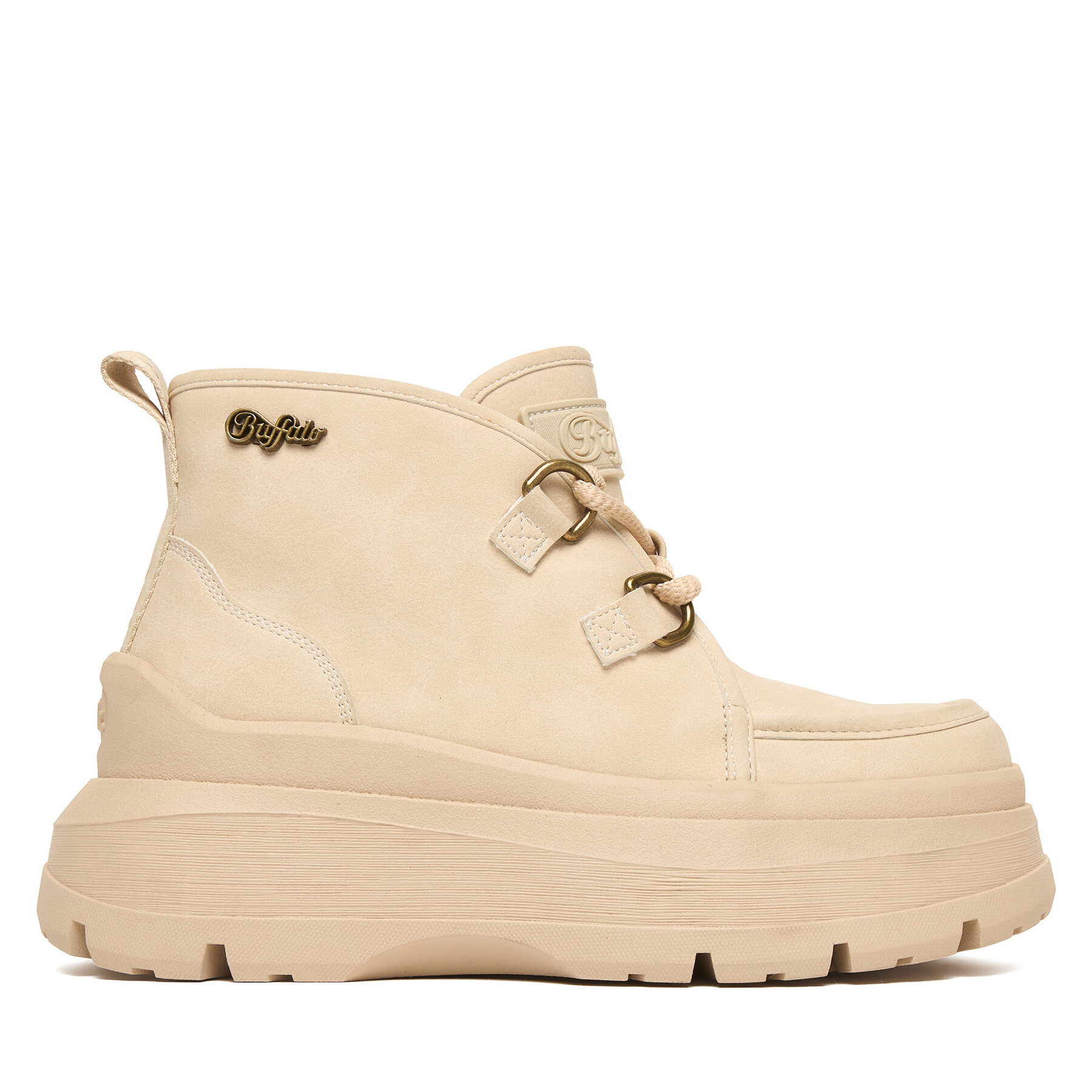 Buffalo Botki Olympia Chukka Warm 1622612 Beżowy