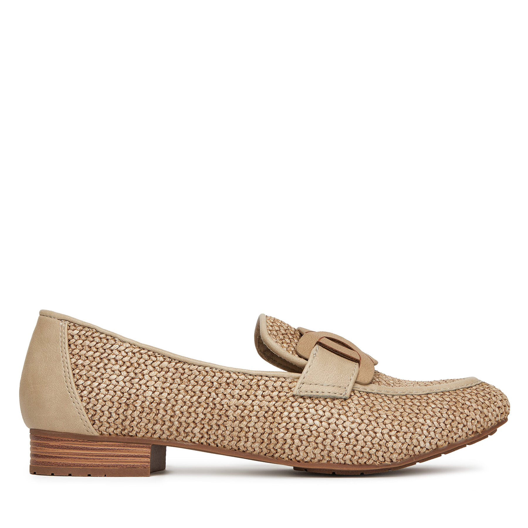 Mustang Loafersy 1489-402 Beżowy