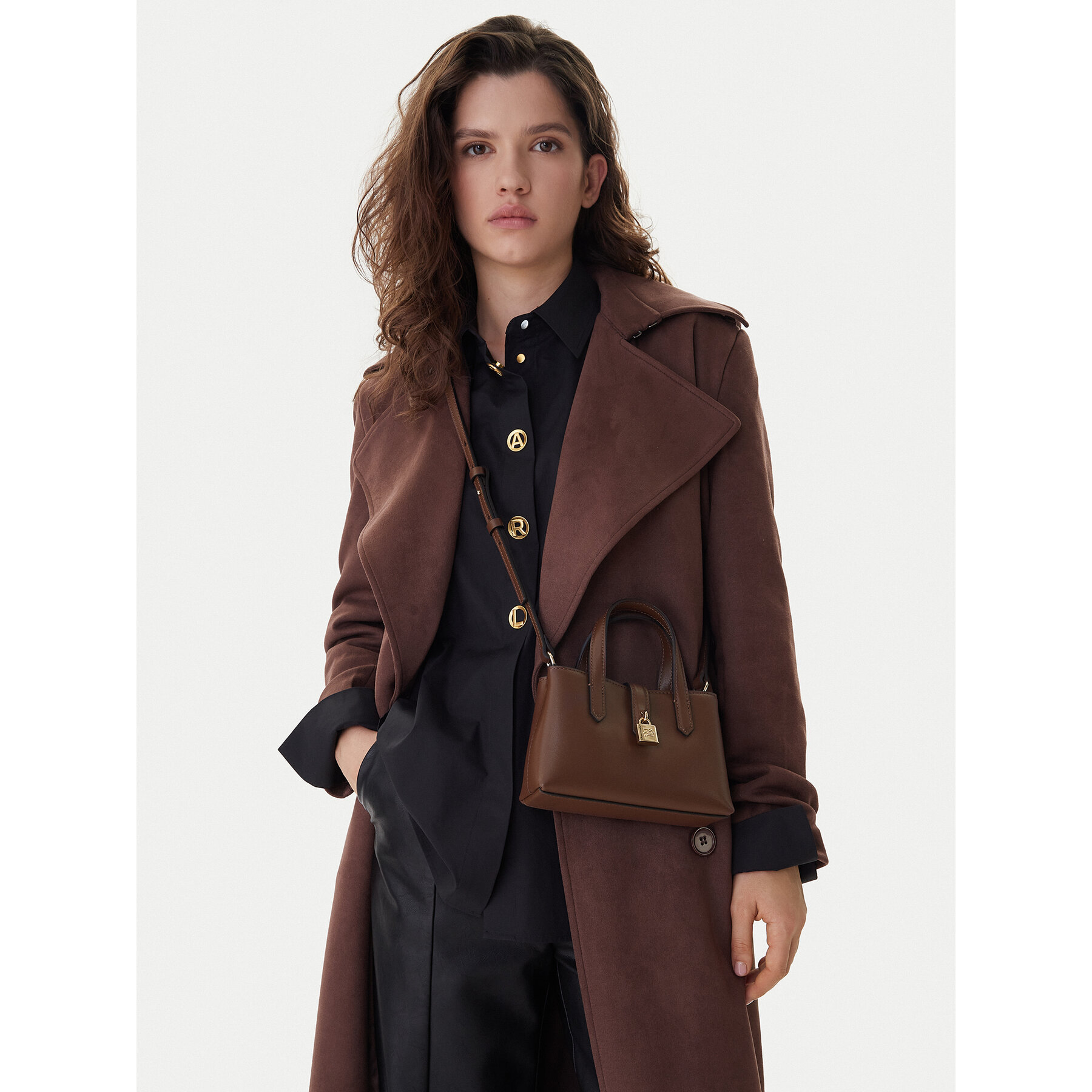 KARL LAGERFELD Torebka B1W32027 Brązowy