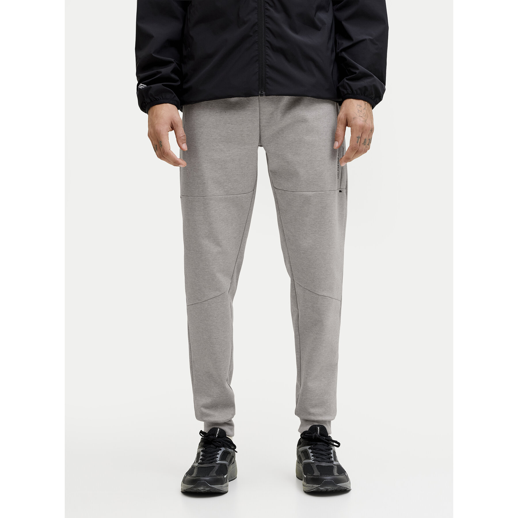 Jack & Jones Spodnie dresowe Gordon 12288623 Szary Regular Fit