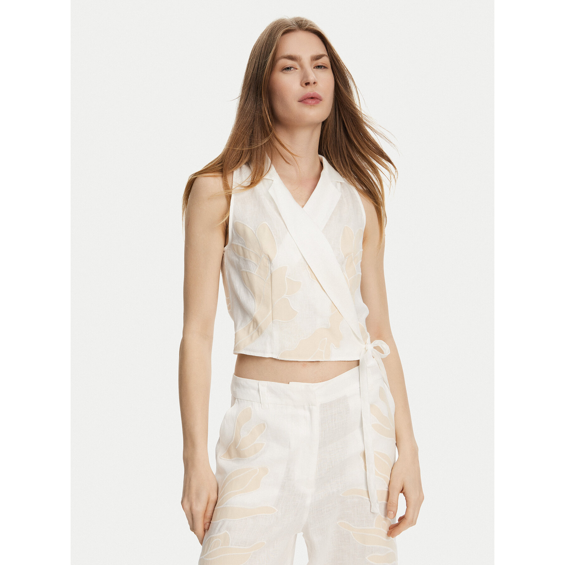Marella Bluzka Kriss 2513161162 Biały Regular Fit