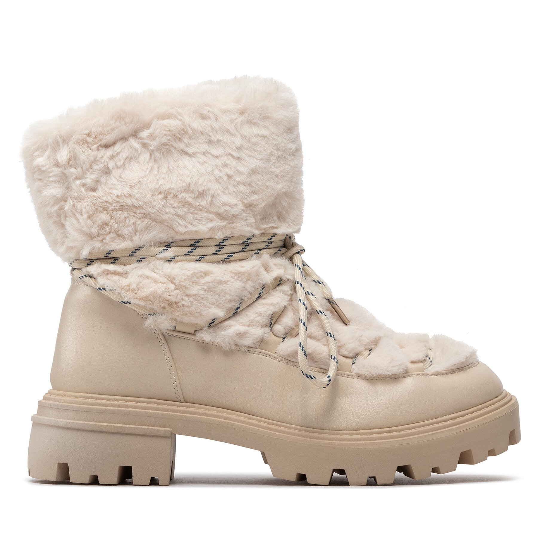 DeeZee Śniegowce ZALJ8088Y-2 Beżowy