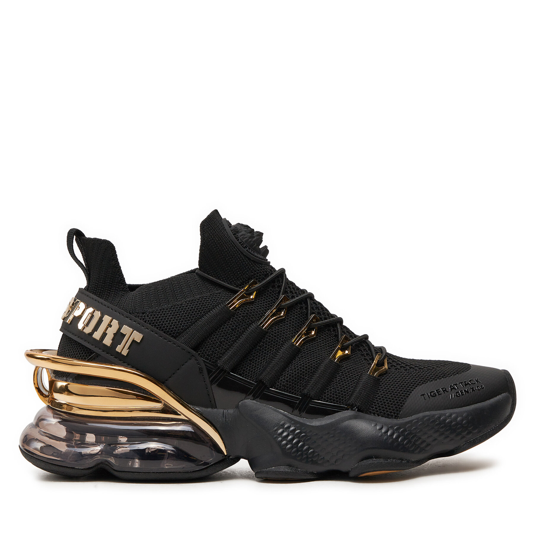 Plein Sport Sneakersy SADS USC0518 STE003N Czarny