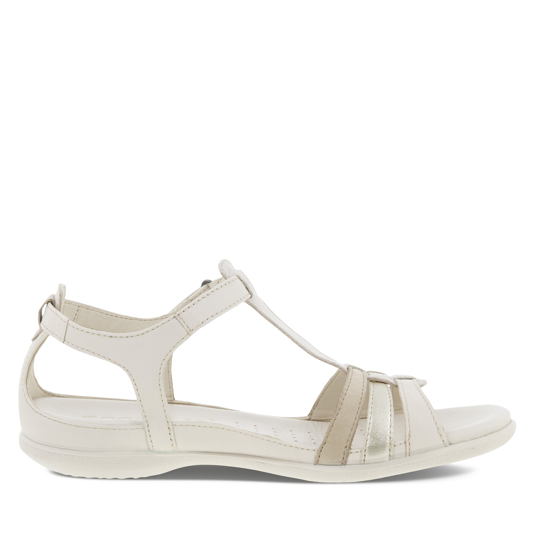 ECCO Sandały Flash T-Strap Sandal 24087360729 Beżowy