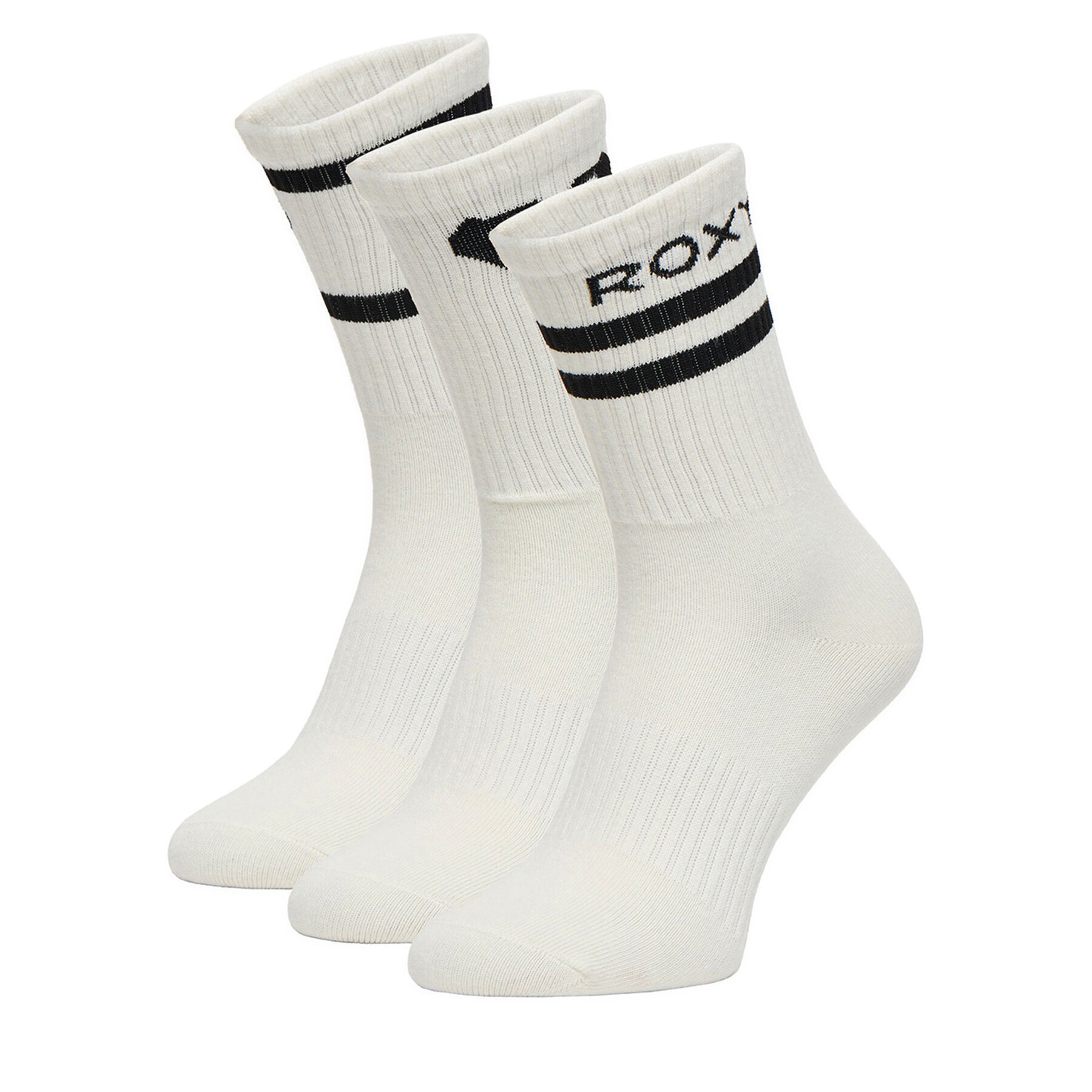 Roxy Skarpety długie CEO_AS_ROXY_11_W_AW25 (3-PACK) Biały
