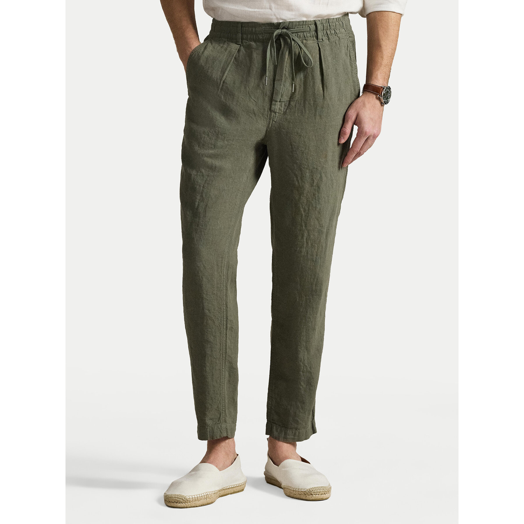 Polo Ralph Lauren Spodnie materiałowe 710940611009 Zielony Tapered Fit