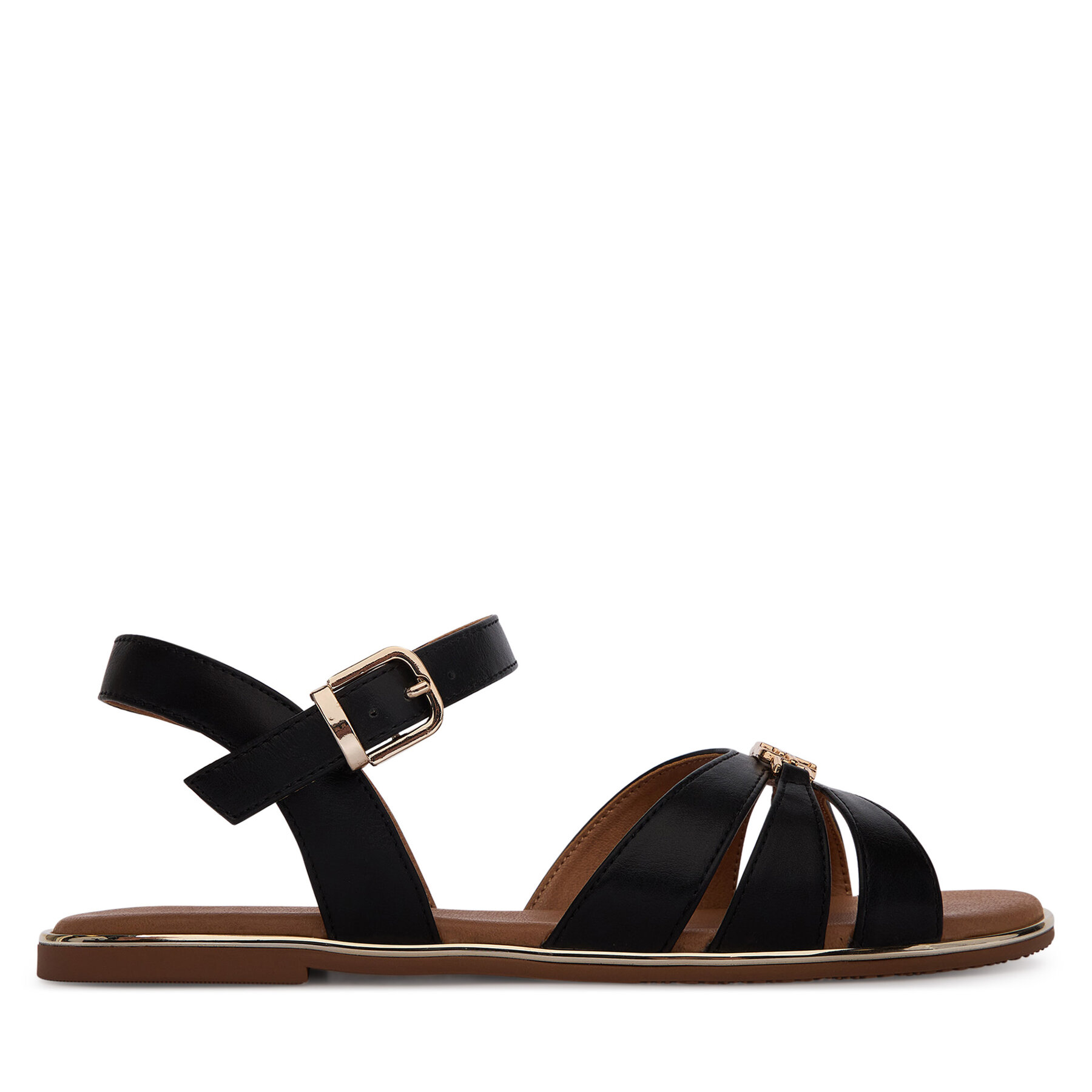 Tommy Hilfiger Sandały T3A2-34280-0326 S Czarny
