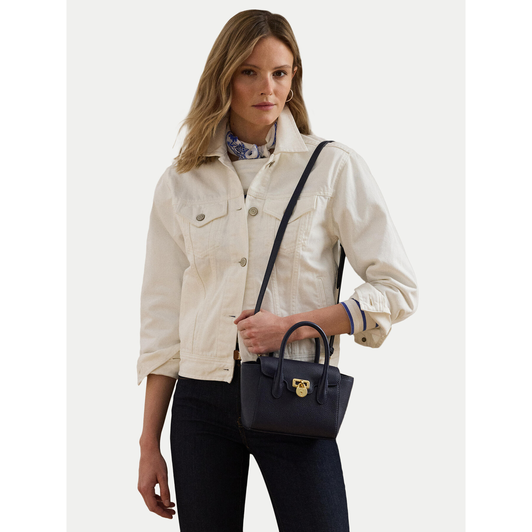 LAUREN RALPH LAUREN Torebka 431969349003 Granatowy