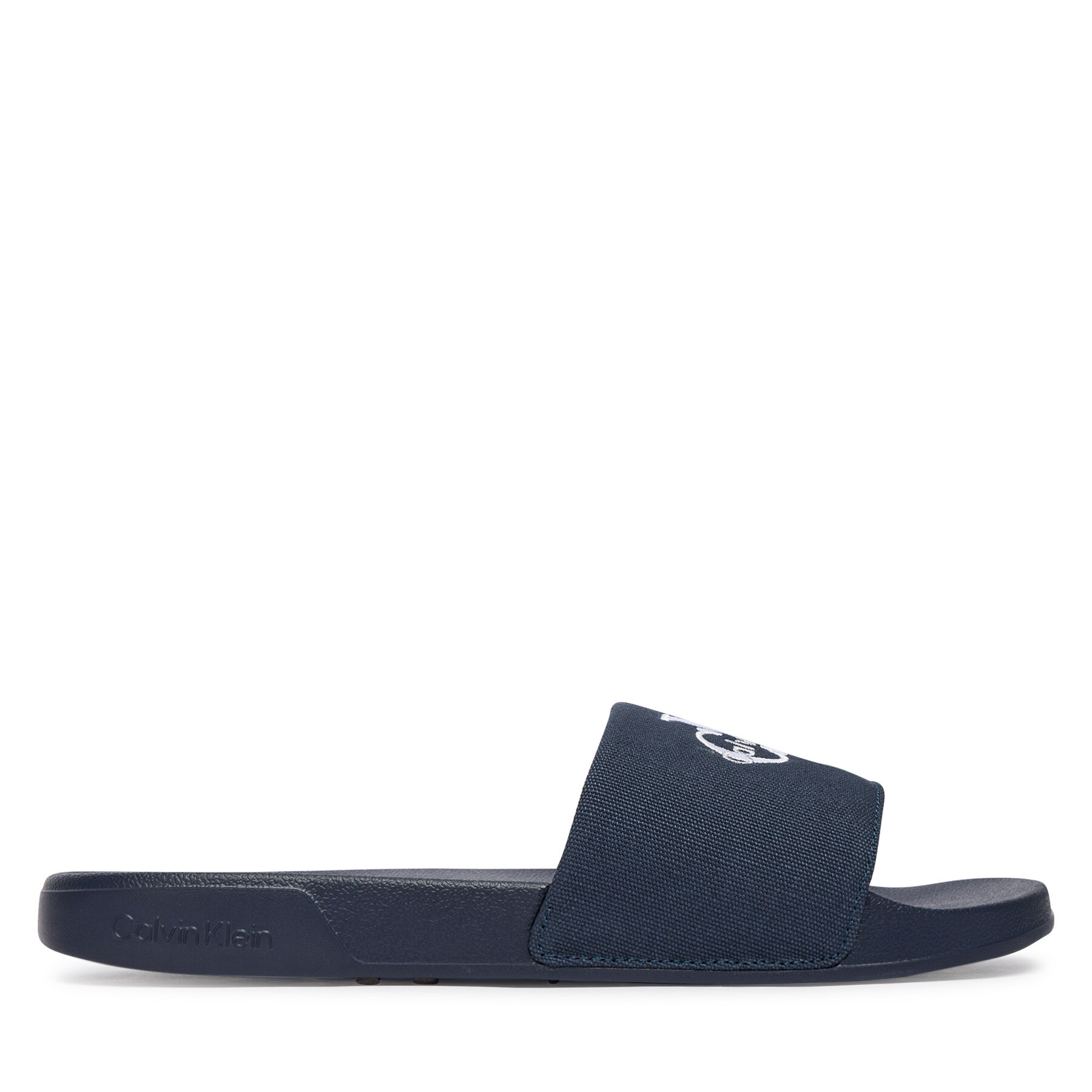 Calvin Klein Klapki Ess Slide Cv YM0YM01393 Granatowy