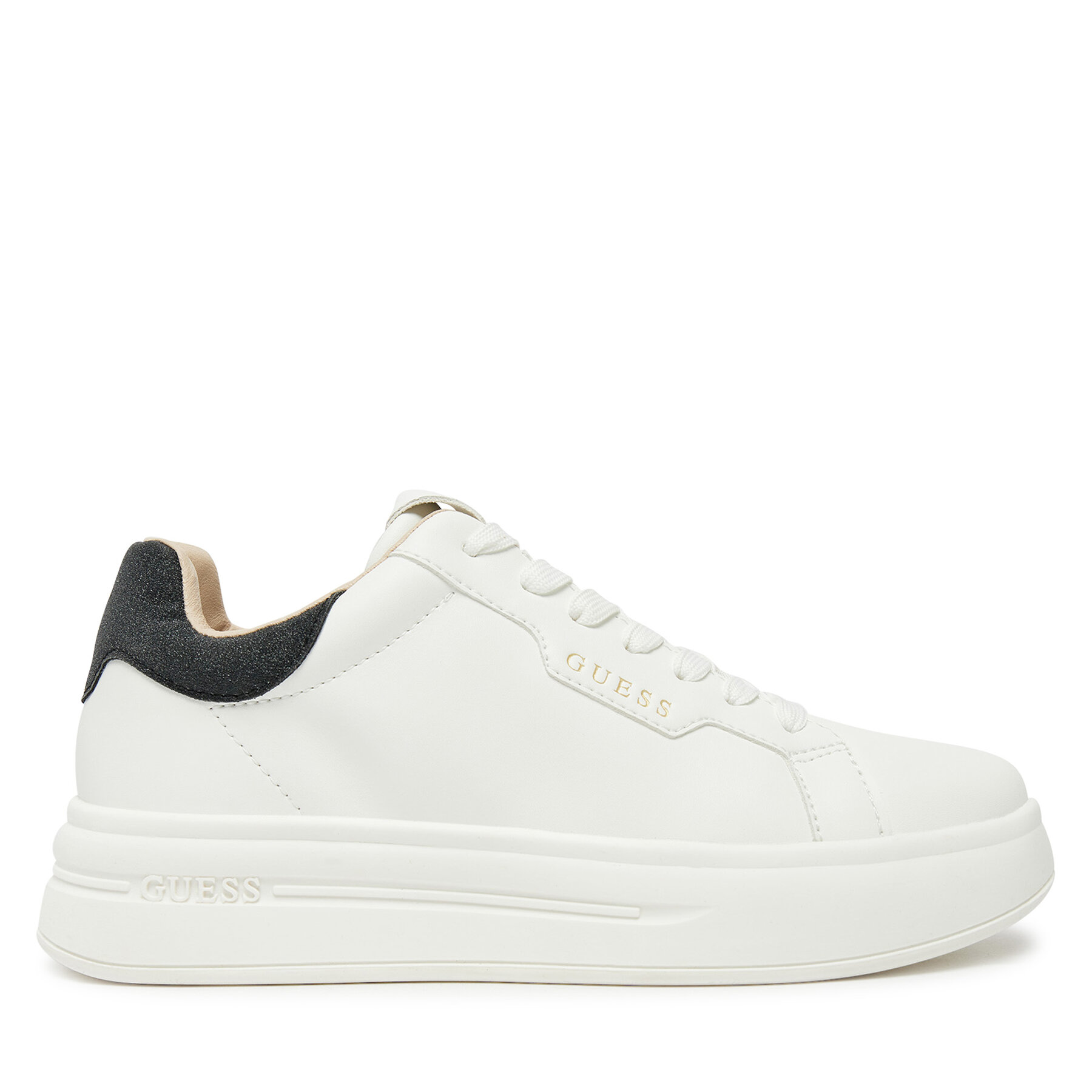Guess Sneakersy FLPWIN LEA12 Biały